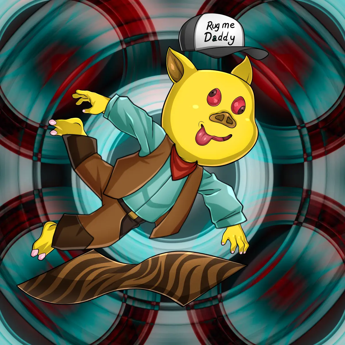 Rug Friends  #5909 NFT on Algorand