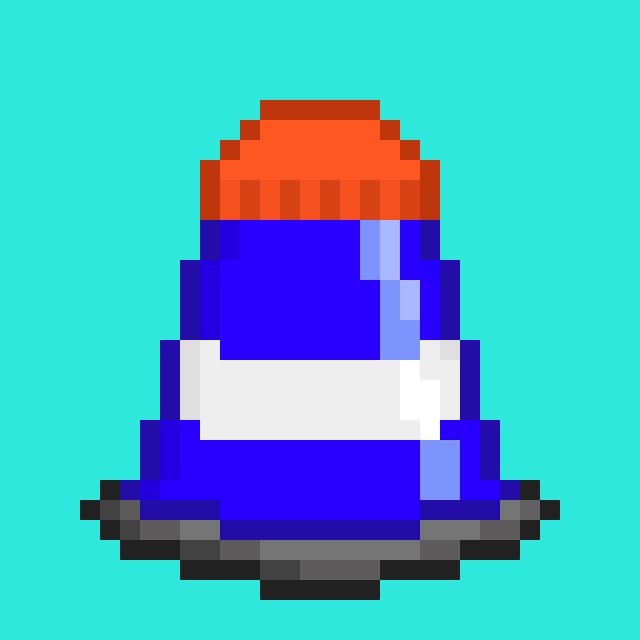 8-Bit Cones #1000 NFT on Algorand