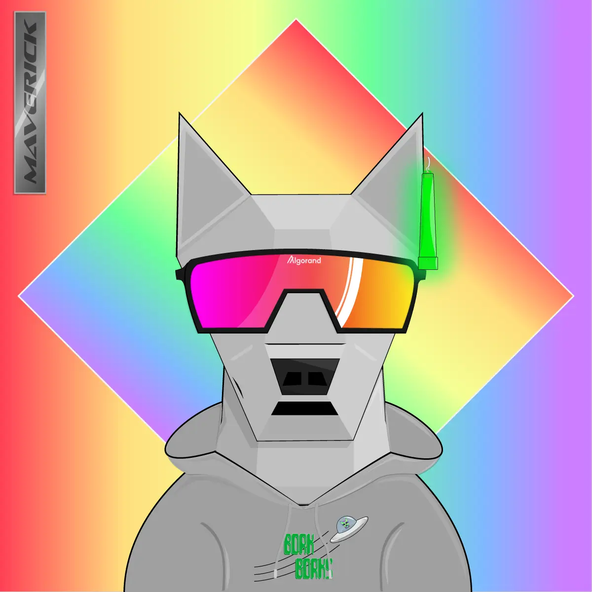 Bork Borks #2183 NFT on Algorand