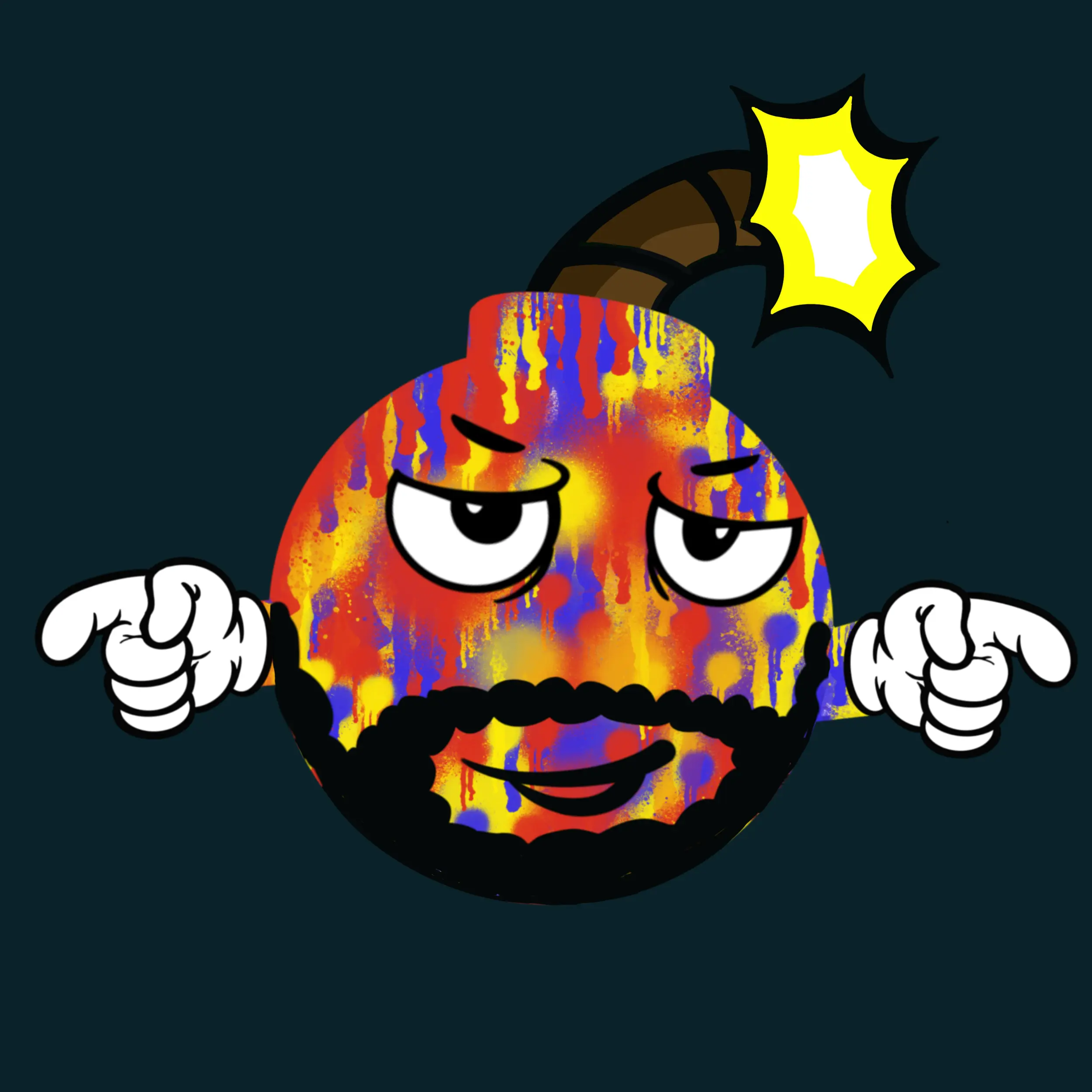 Crypto Bomber Krew #2096 NFT on Algorand