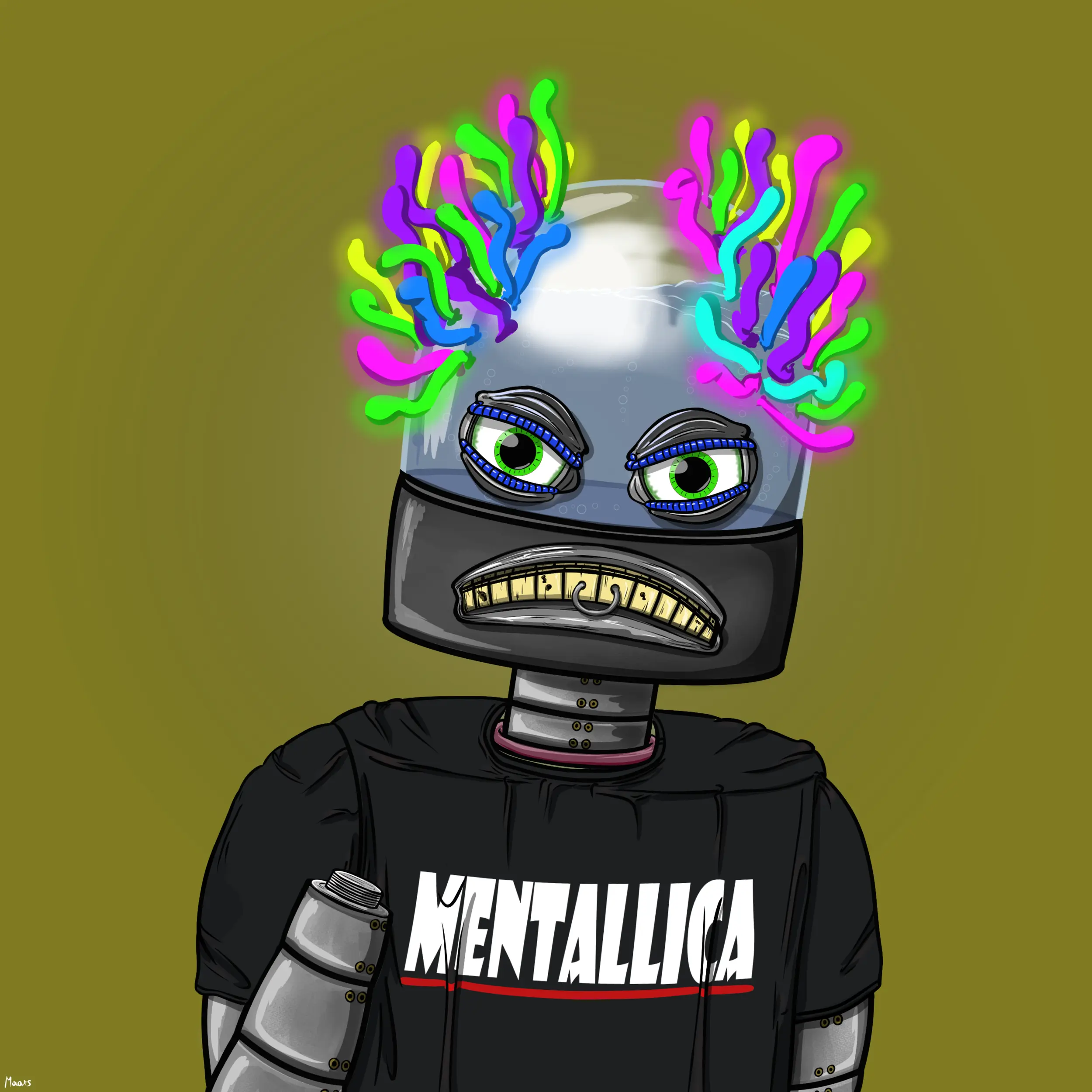 Mental Marvin #2415 NFT on Algorand