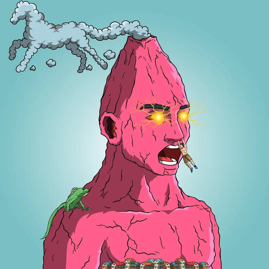 Volcano Boyz #1163 NFT on Algorand