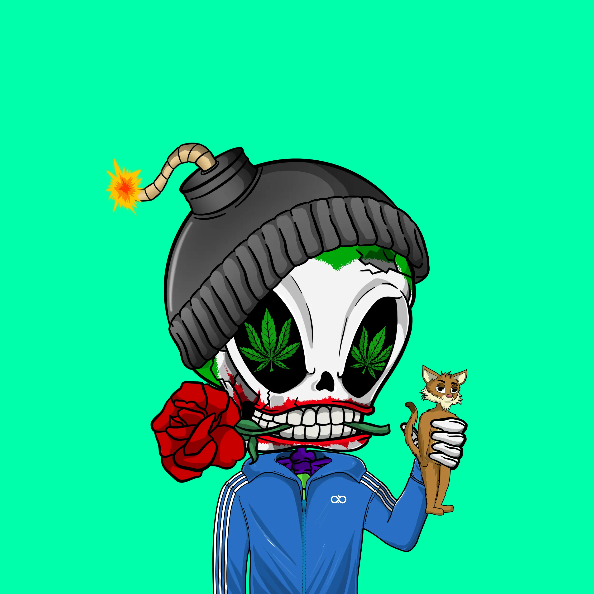 BoneBuddies #1565 NFT on Algorand