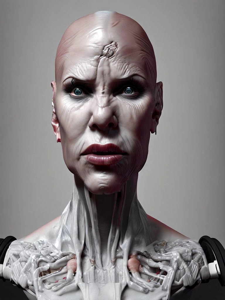 NecroMutant Ai Art #028 NFT on Algorand