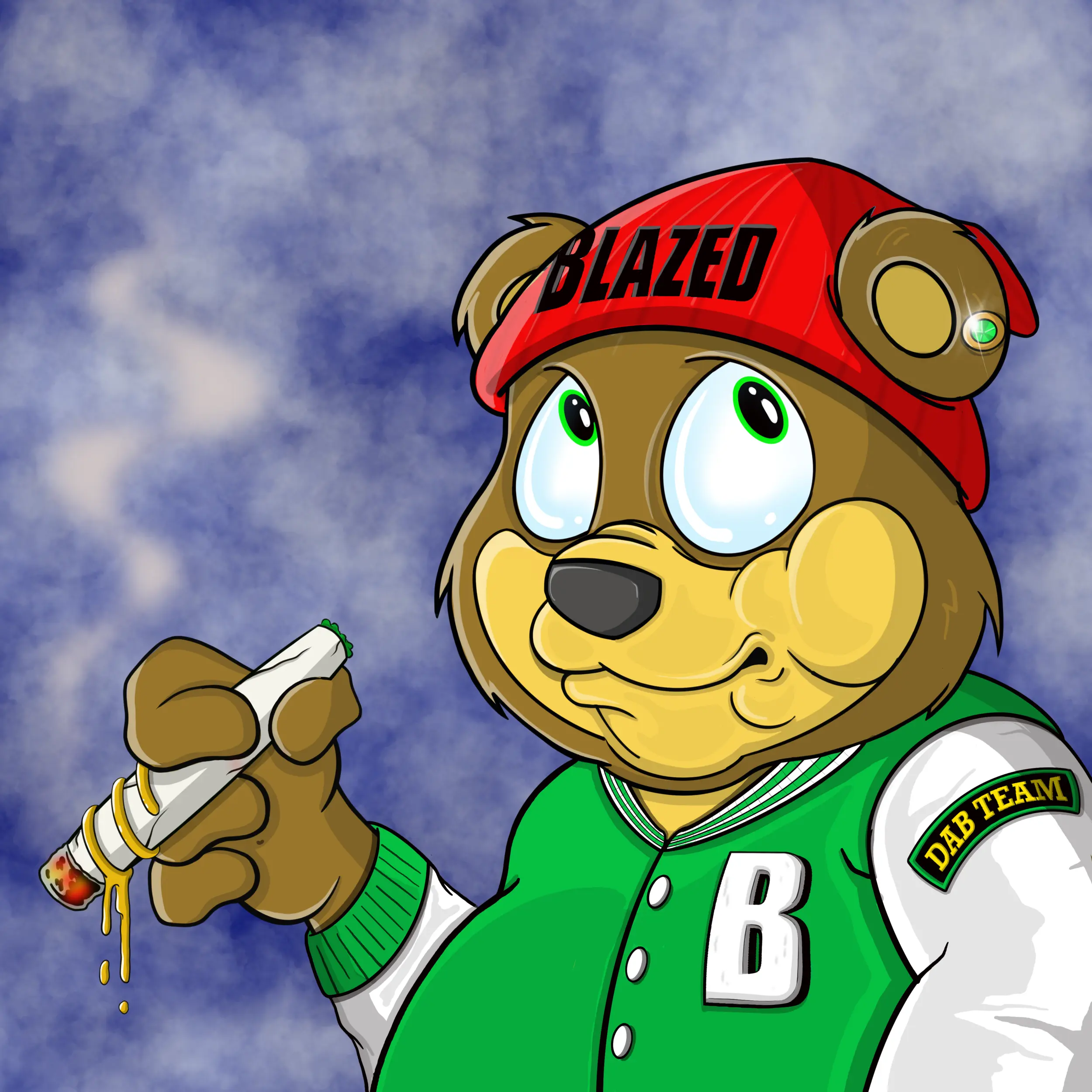 Burnin Bears #1898 NFT on Algorand