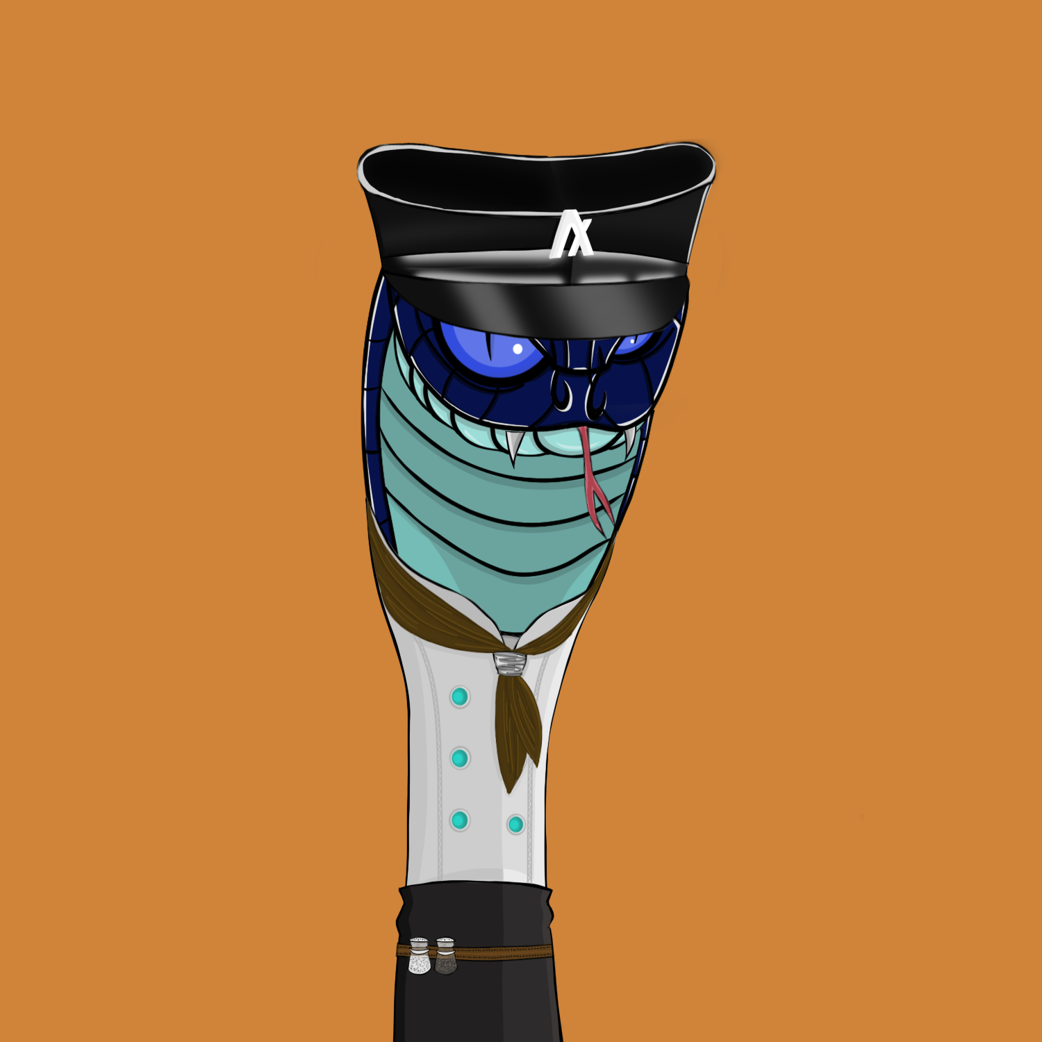 The Snake Cartel #200 NFT on Algorand