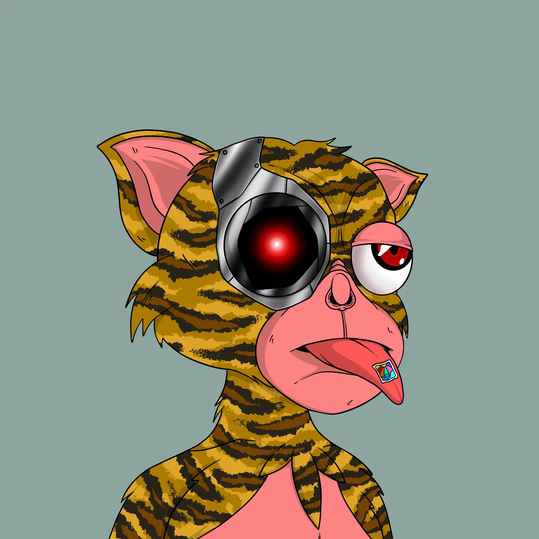 Trendy Tarsier #2709 NFT on Algorand