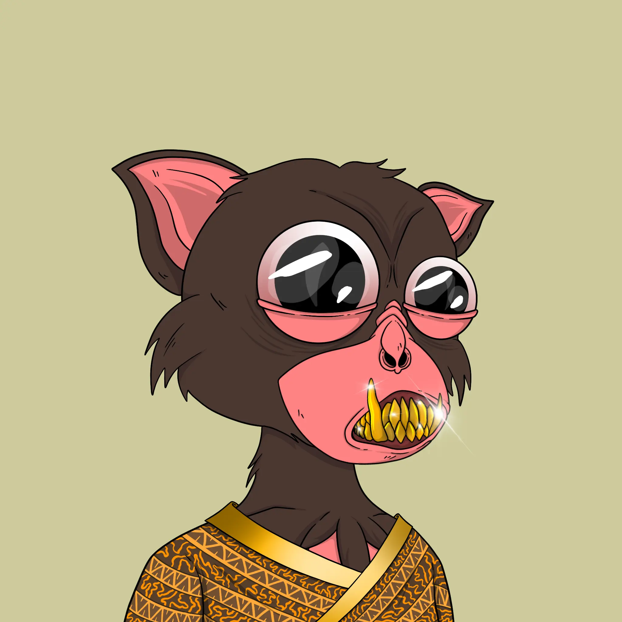 Trendy Tarsier #134 NFT on Algorand