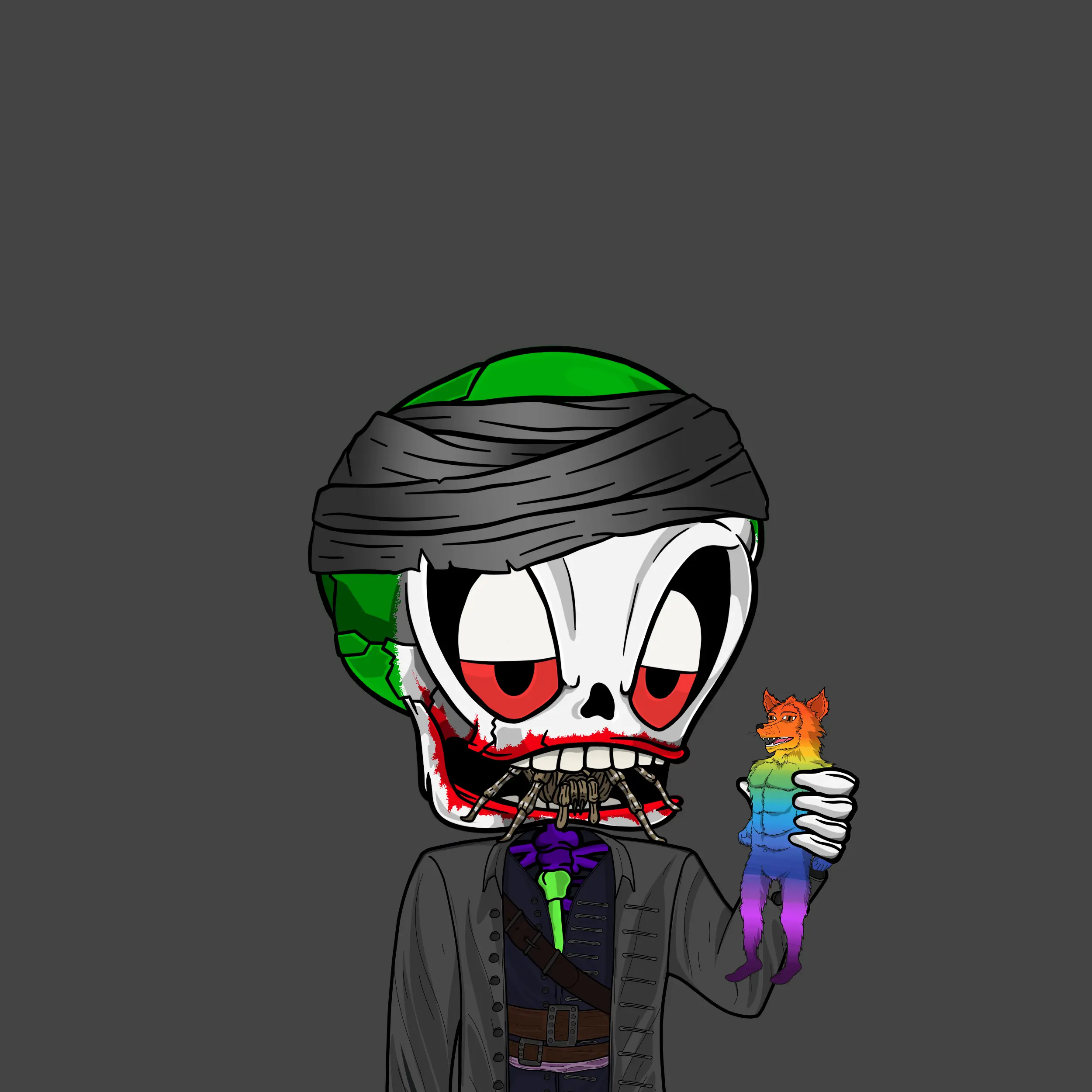 BoneBuddies #1884 NFT on Algorand