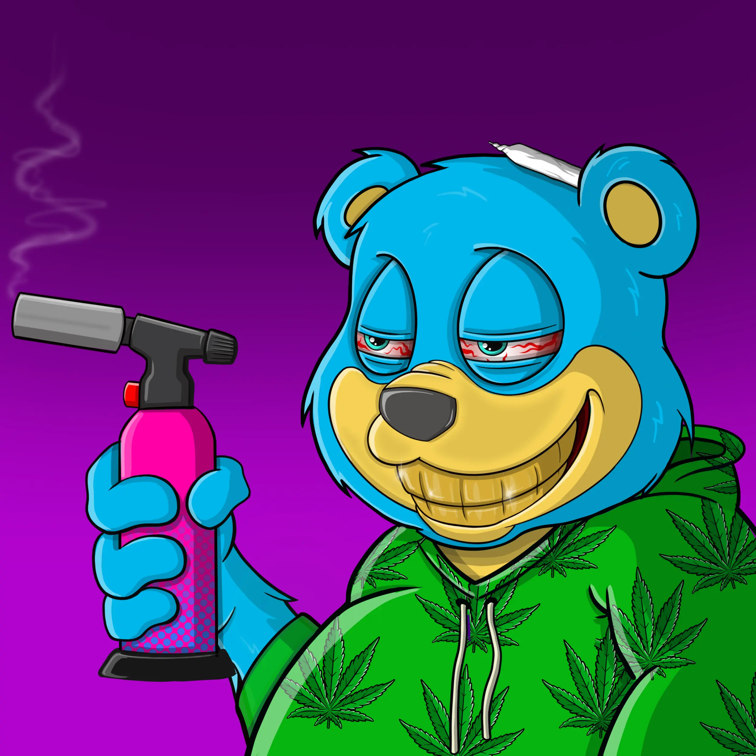 Burnin Bears #770 NFT on Algorand