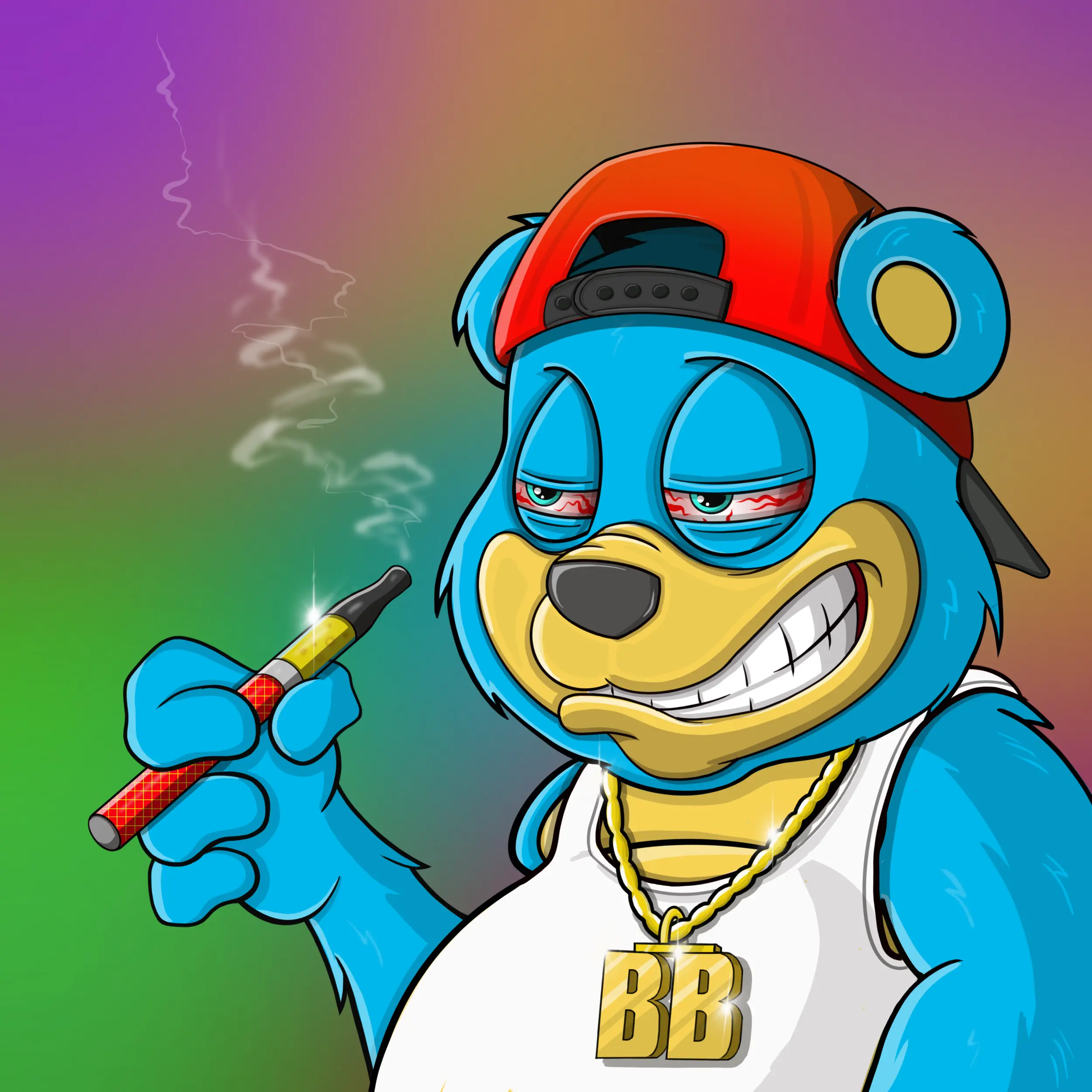 Burnin Bears #534 NFT on Algorand