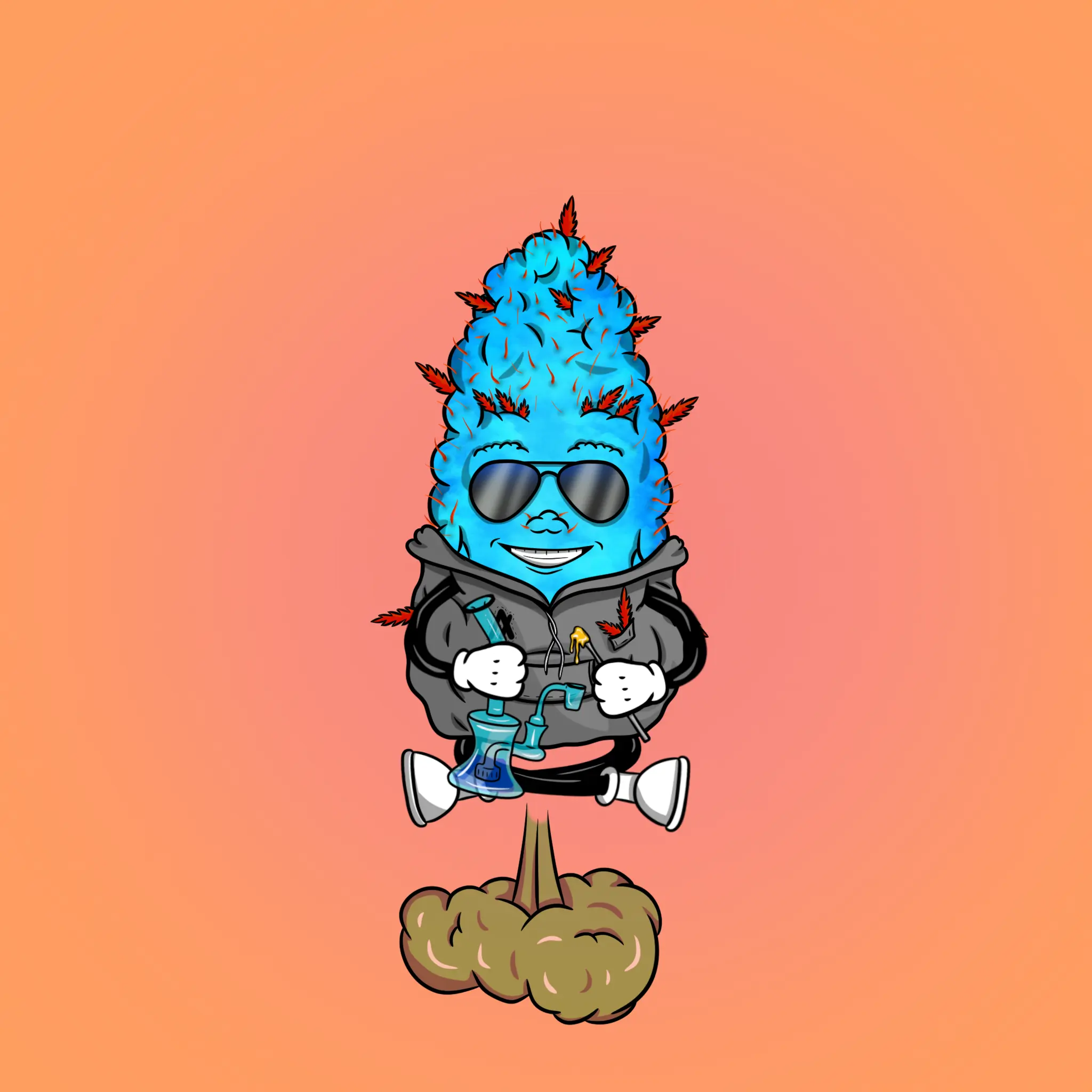 Blazing Budz #103 NFT on Algorand