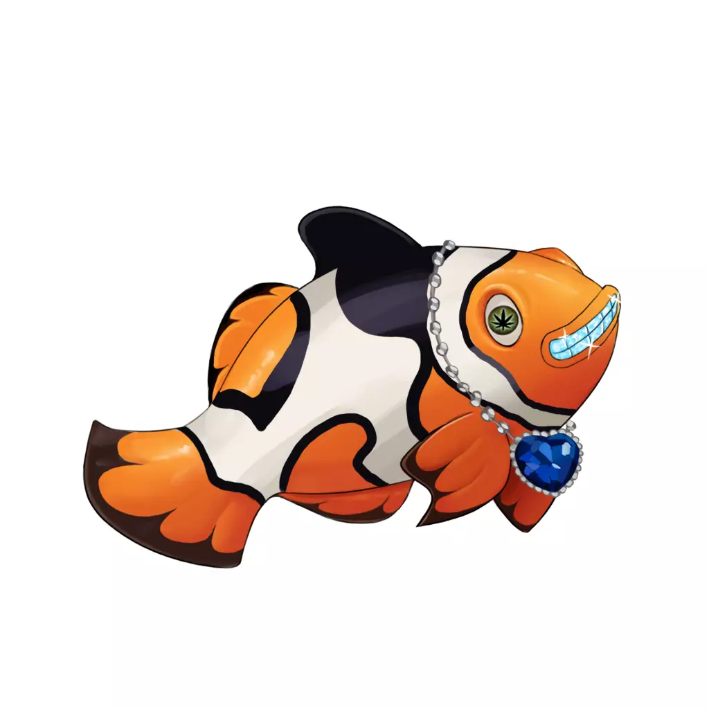 Clown Fish #404 NFT on Algorand