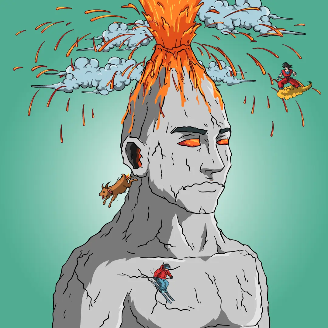 Volcano Boyz #546 NFT on Algorand