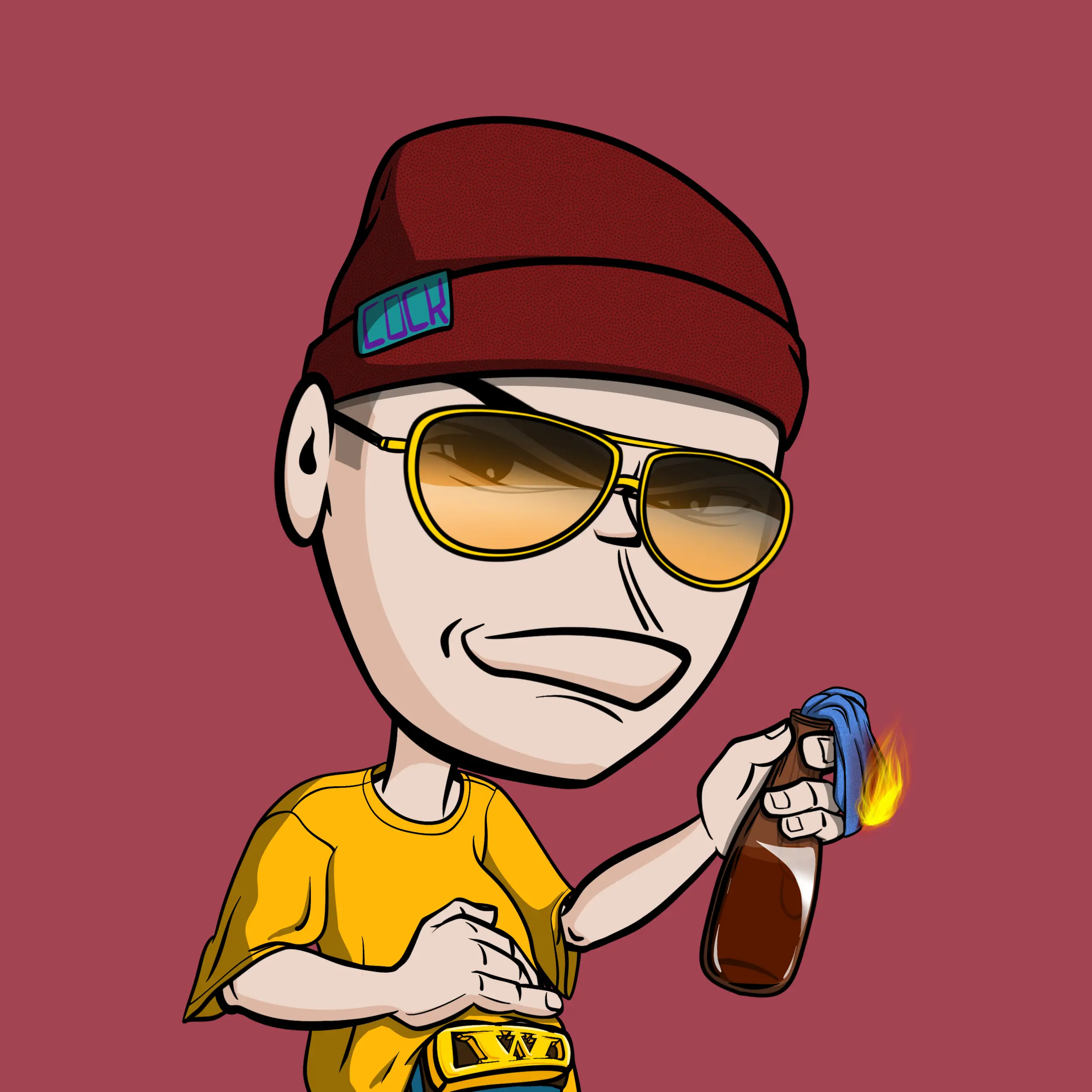 CoolCockGangs #879 NFT on Algorand