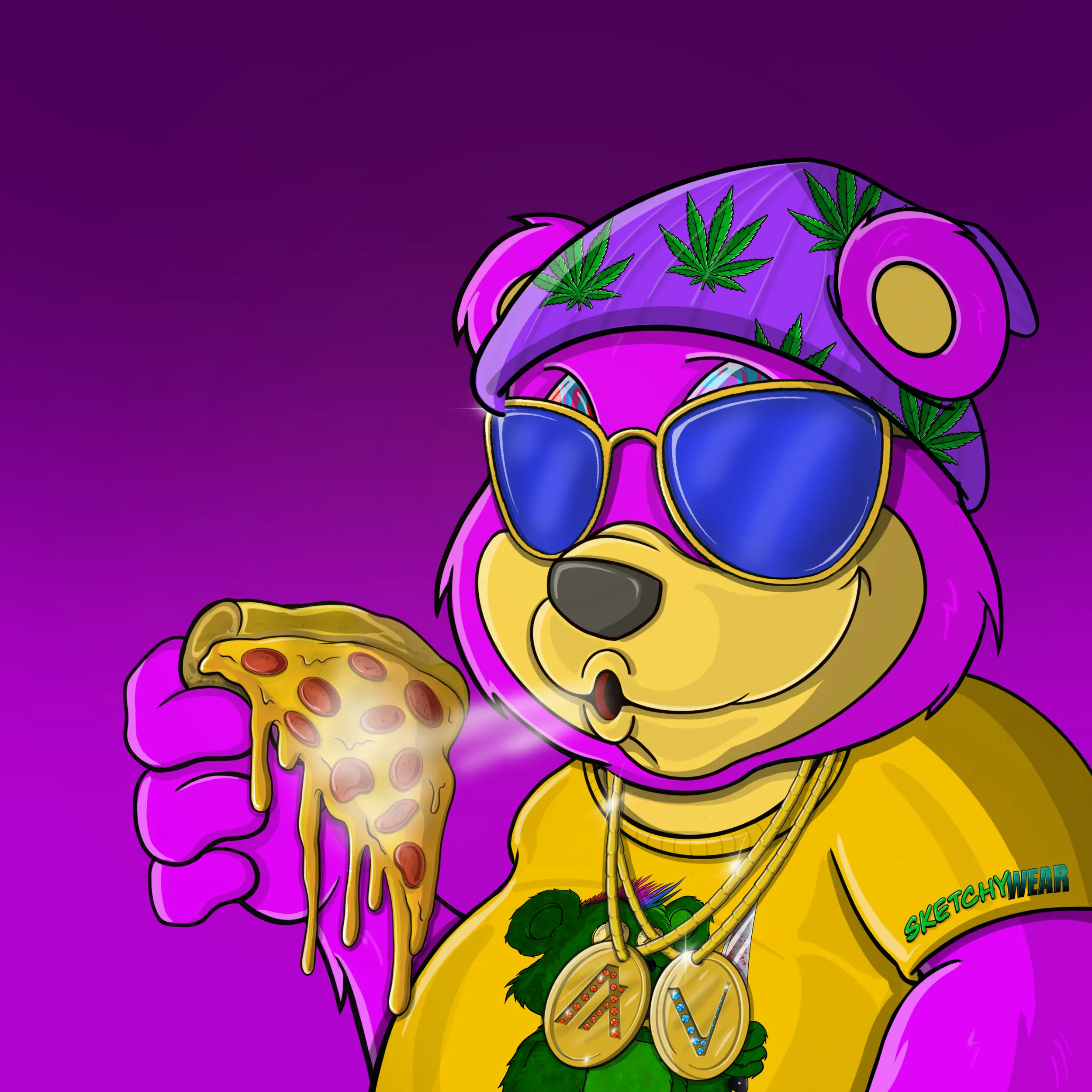 Burnin Bears #806 NFT on Algorand