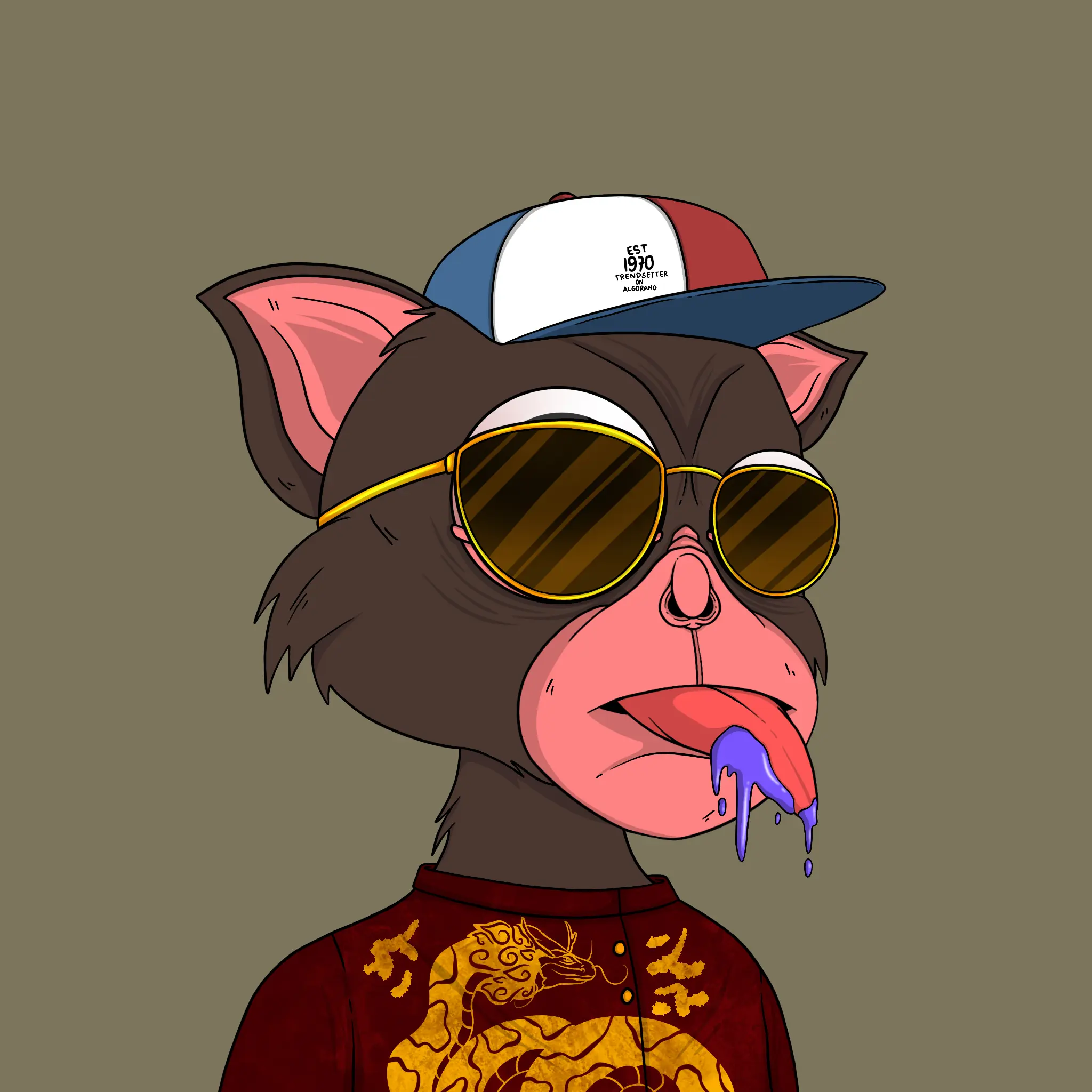 Trendy Tarsier #347 NFT on Algorand