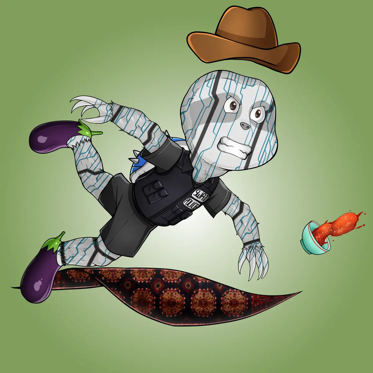 Rug Friends  #2272 NFT on Algorand