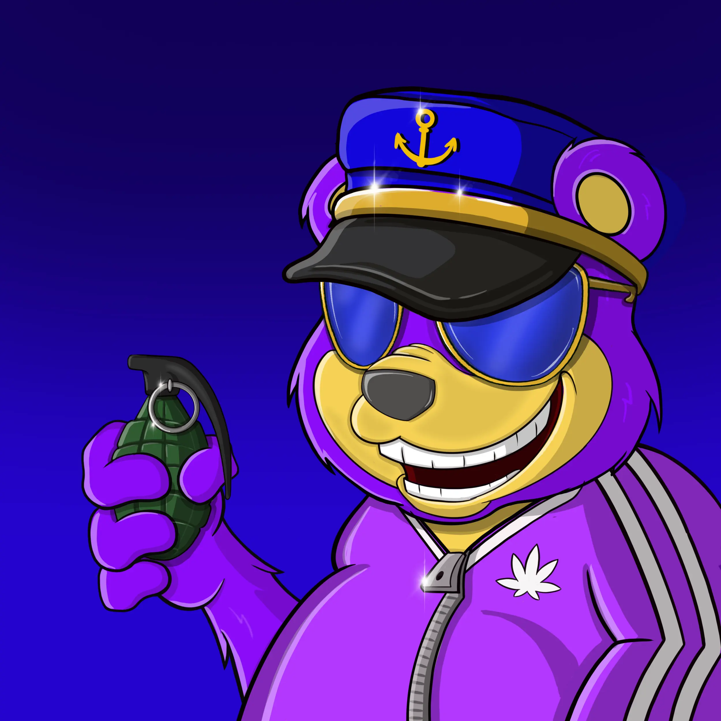 Burnin Bears #1453 NFT on Algorand