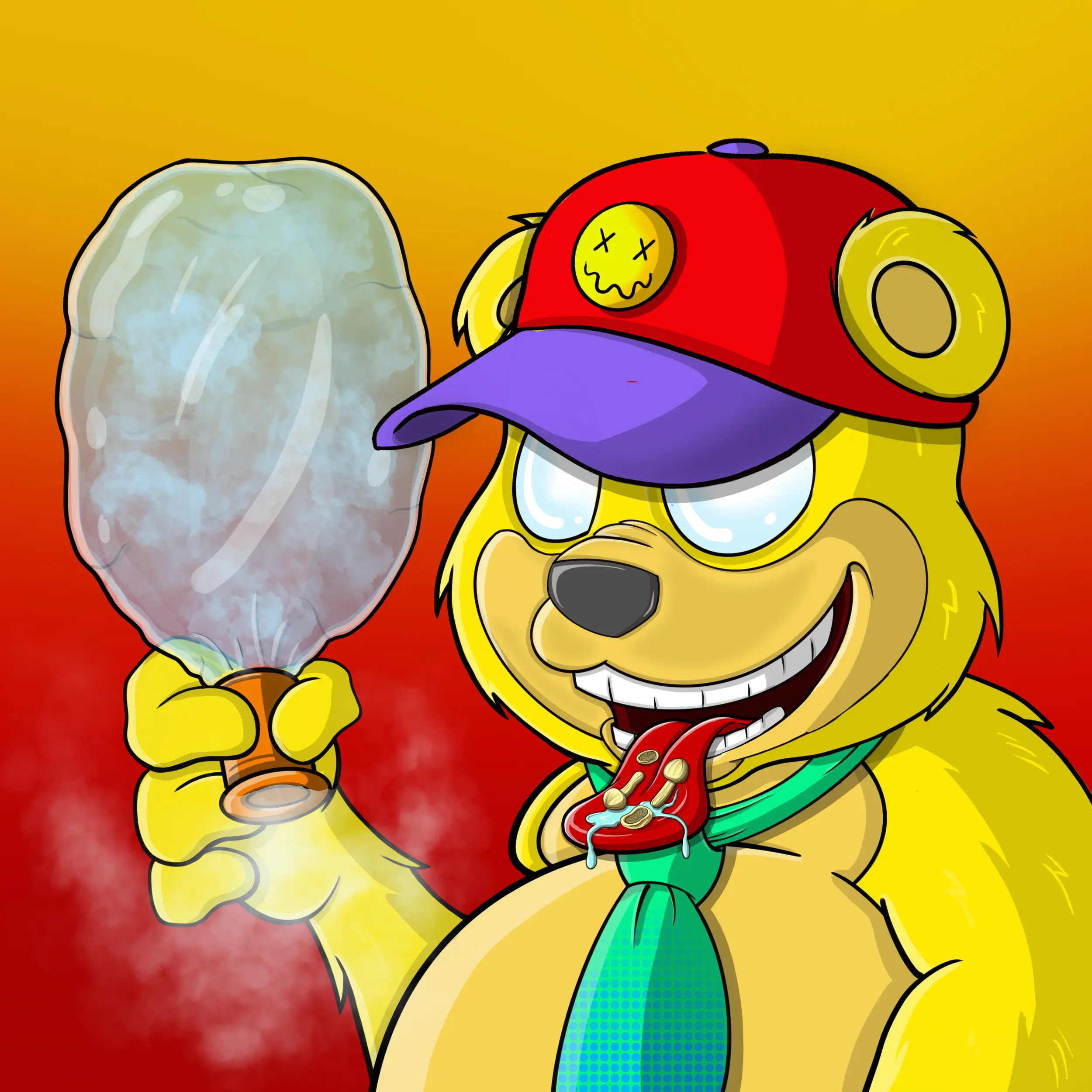 Burnin Bears #598 NFT on Algorand