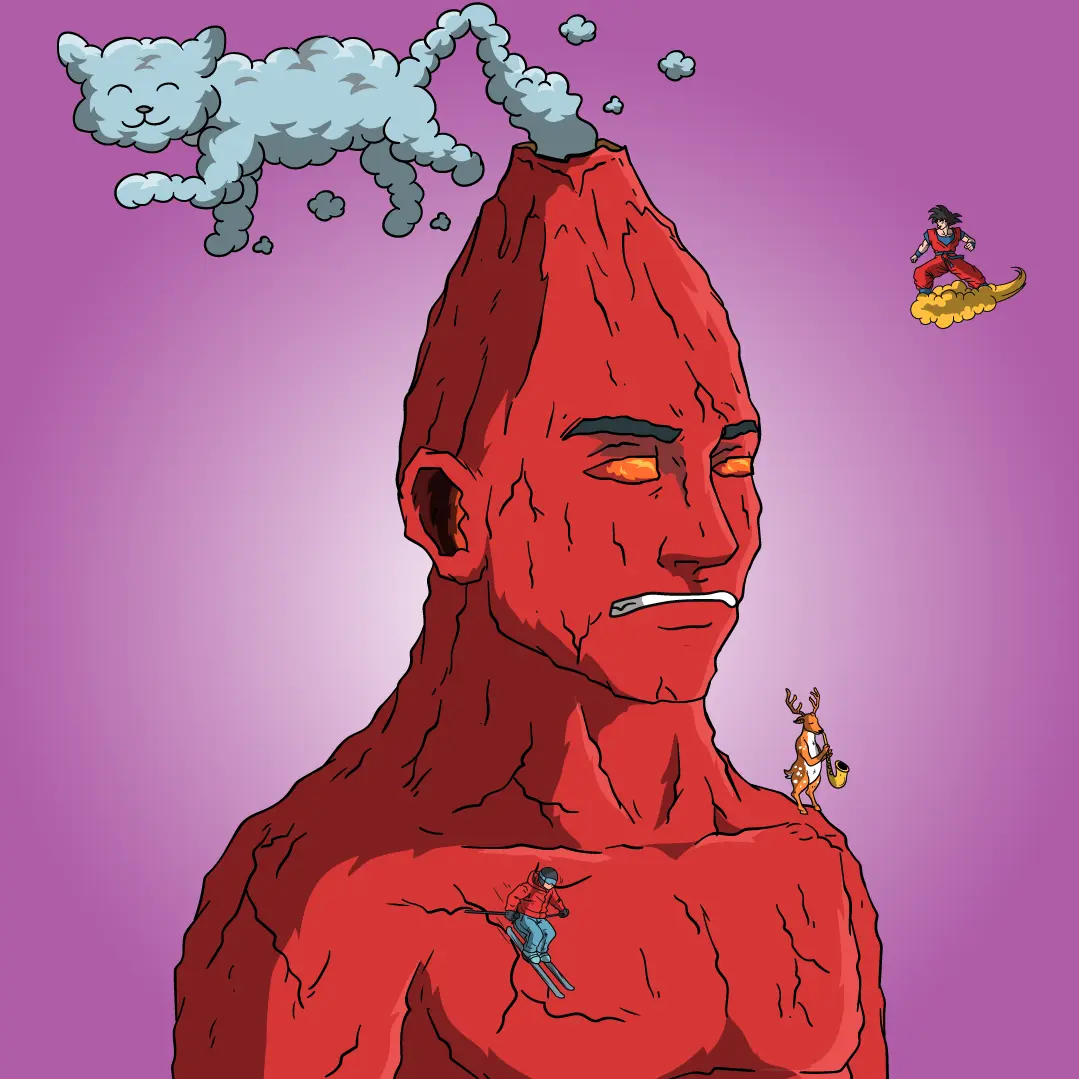 Volcano Boyz #1790 NFT on Algorand