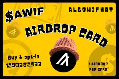$AWIF Airdrop Card