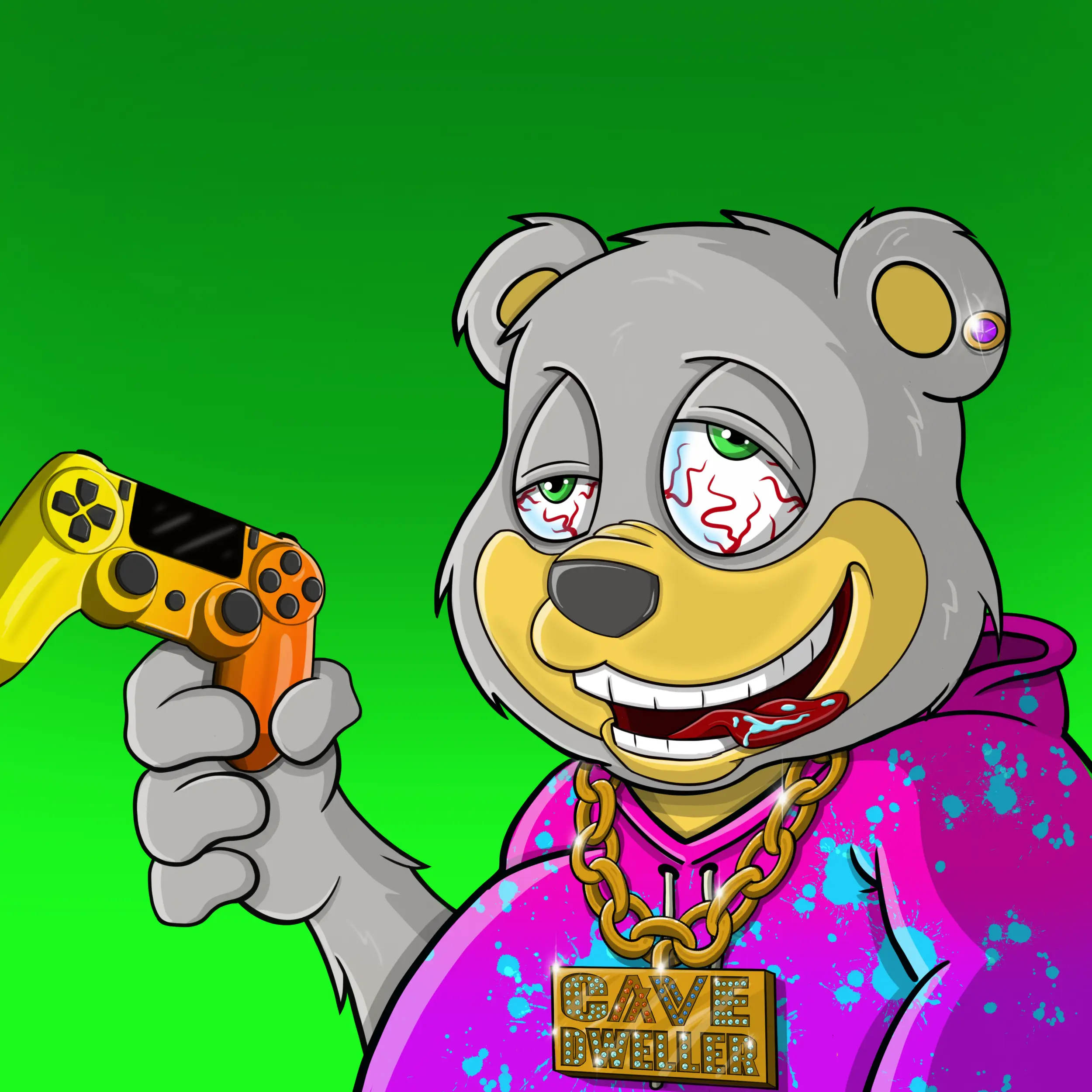 Burnin Bears #1325 NFT on Algorand