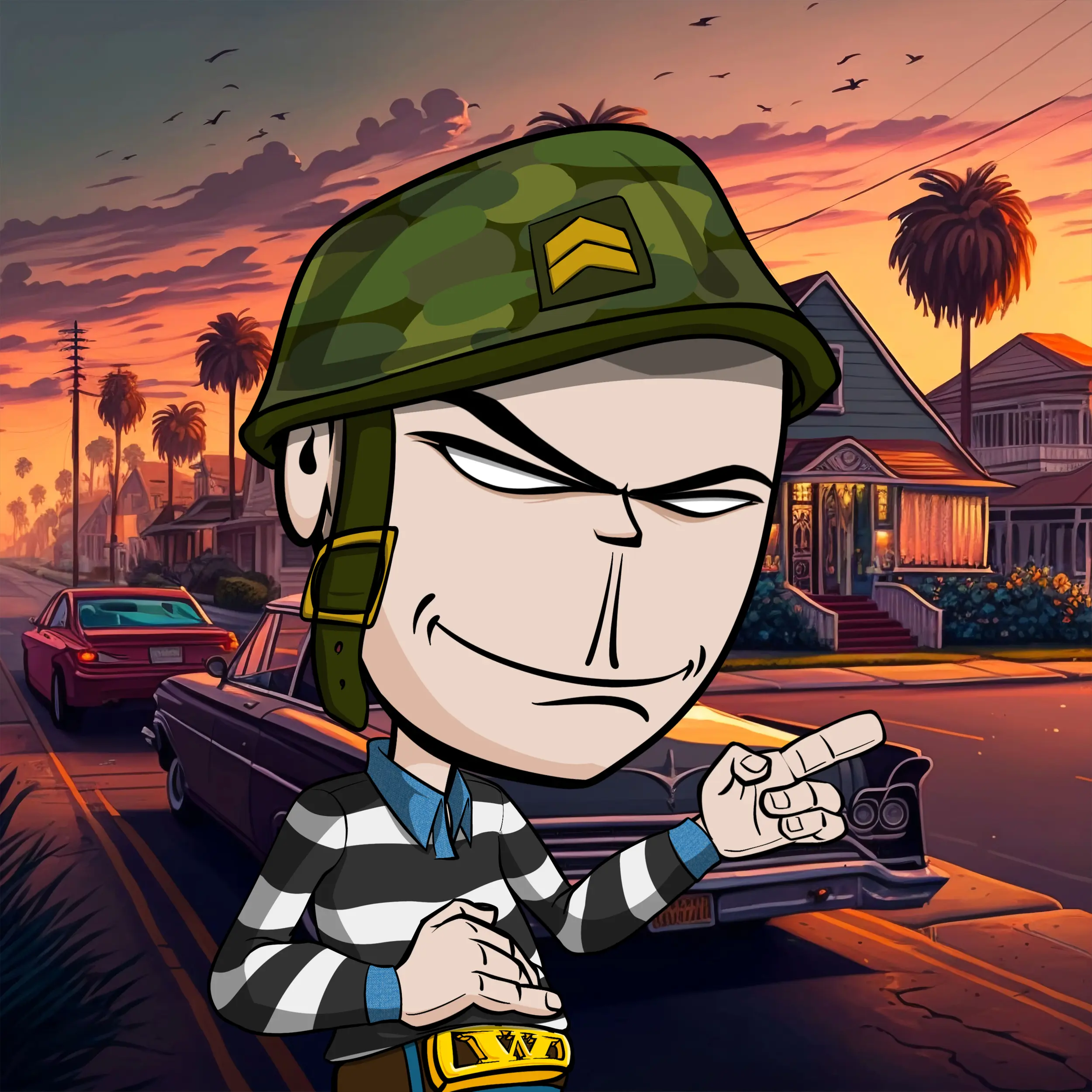 CoolCockGangs #809 NFT on Algorand