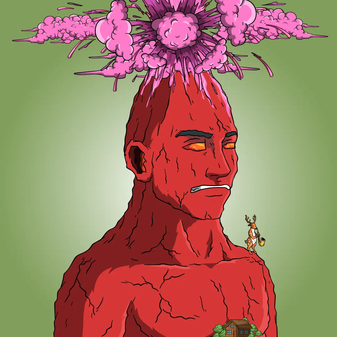 Volcano Boyz #1257 NFT on Algorand