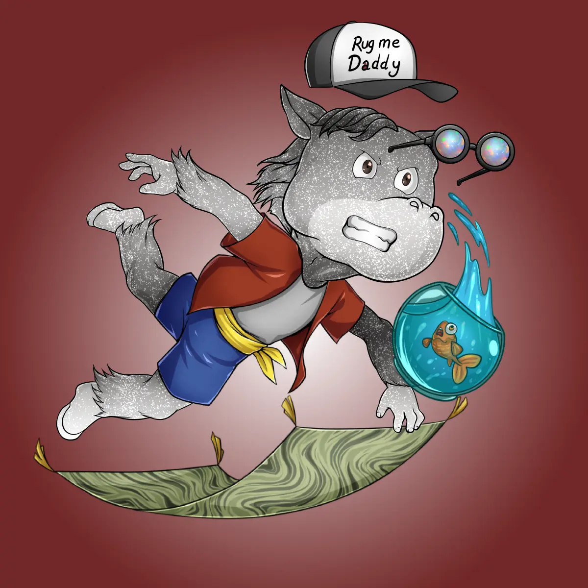 Rug Friends  #2676 NFT on Algorand