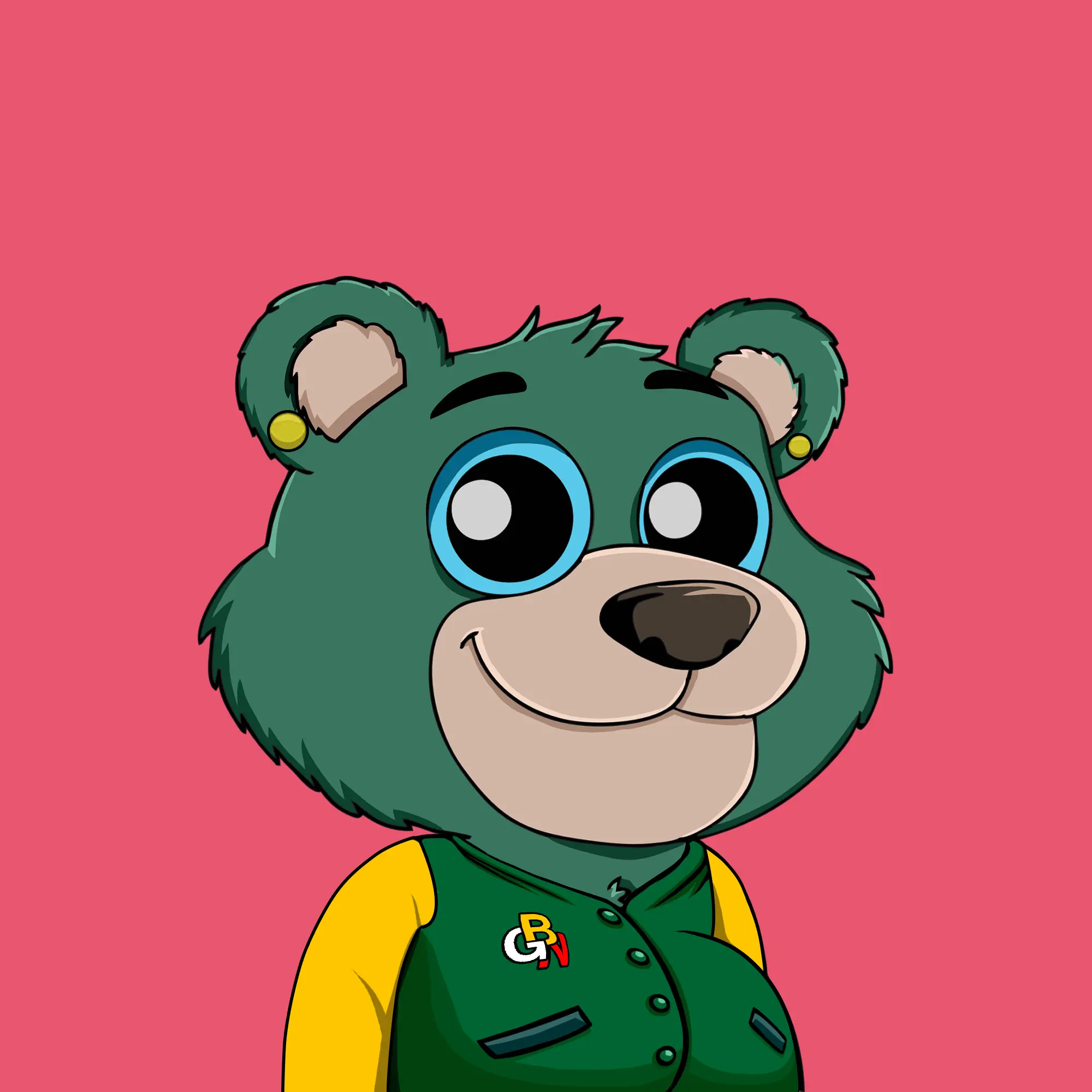 Gluttonous Bears #295 NFT on Algorand