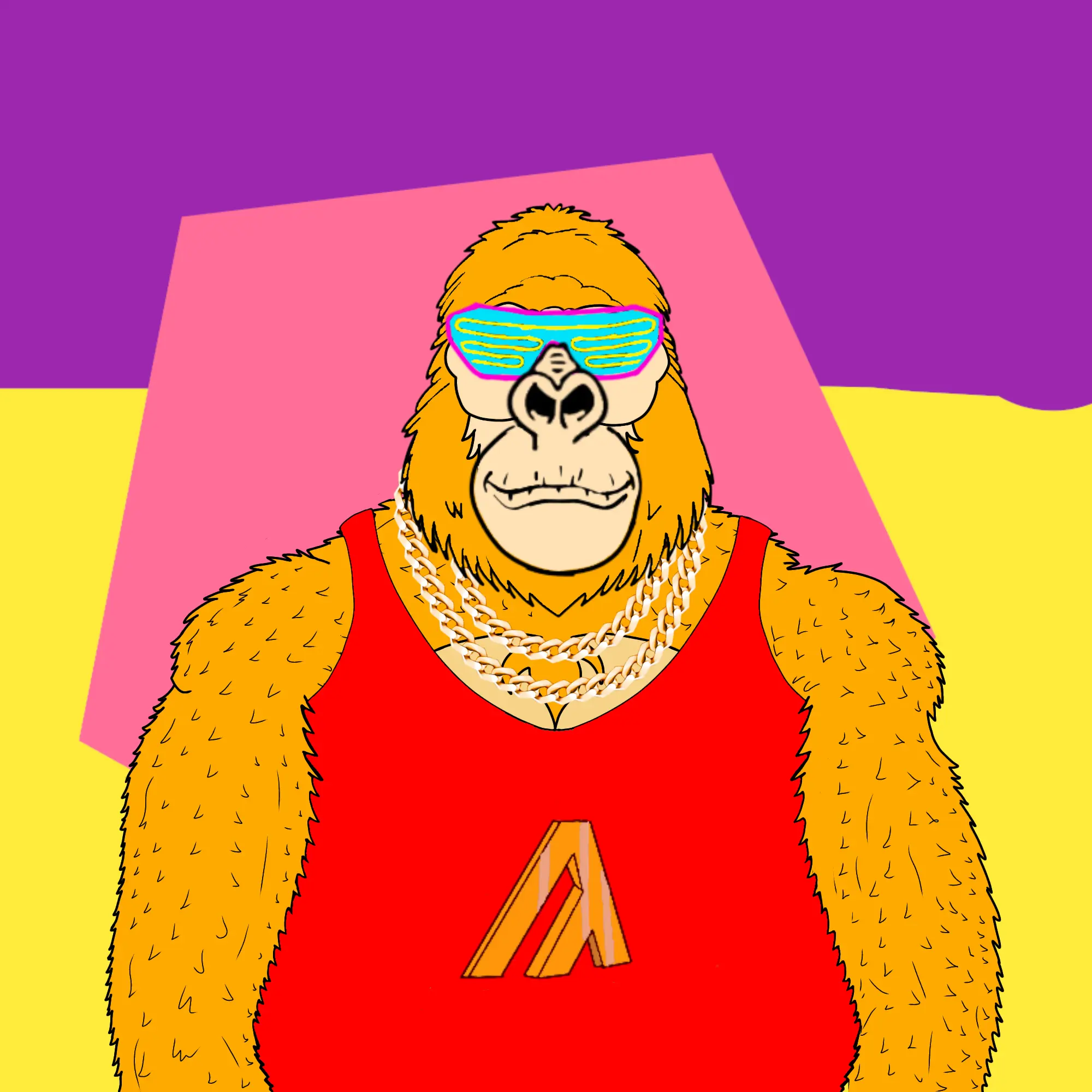 AL GORILLA #34 NFT on Algorand