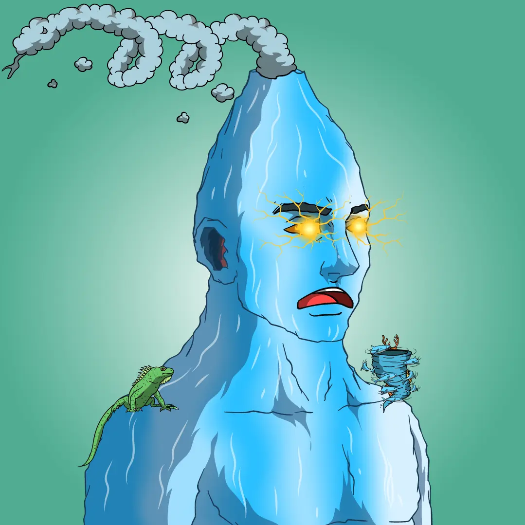 Volcano Boyz #2006 NFT on Algorand