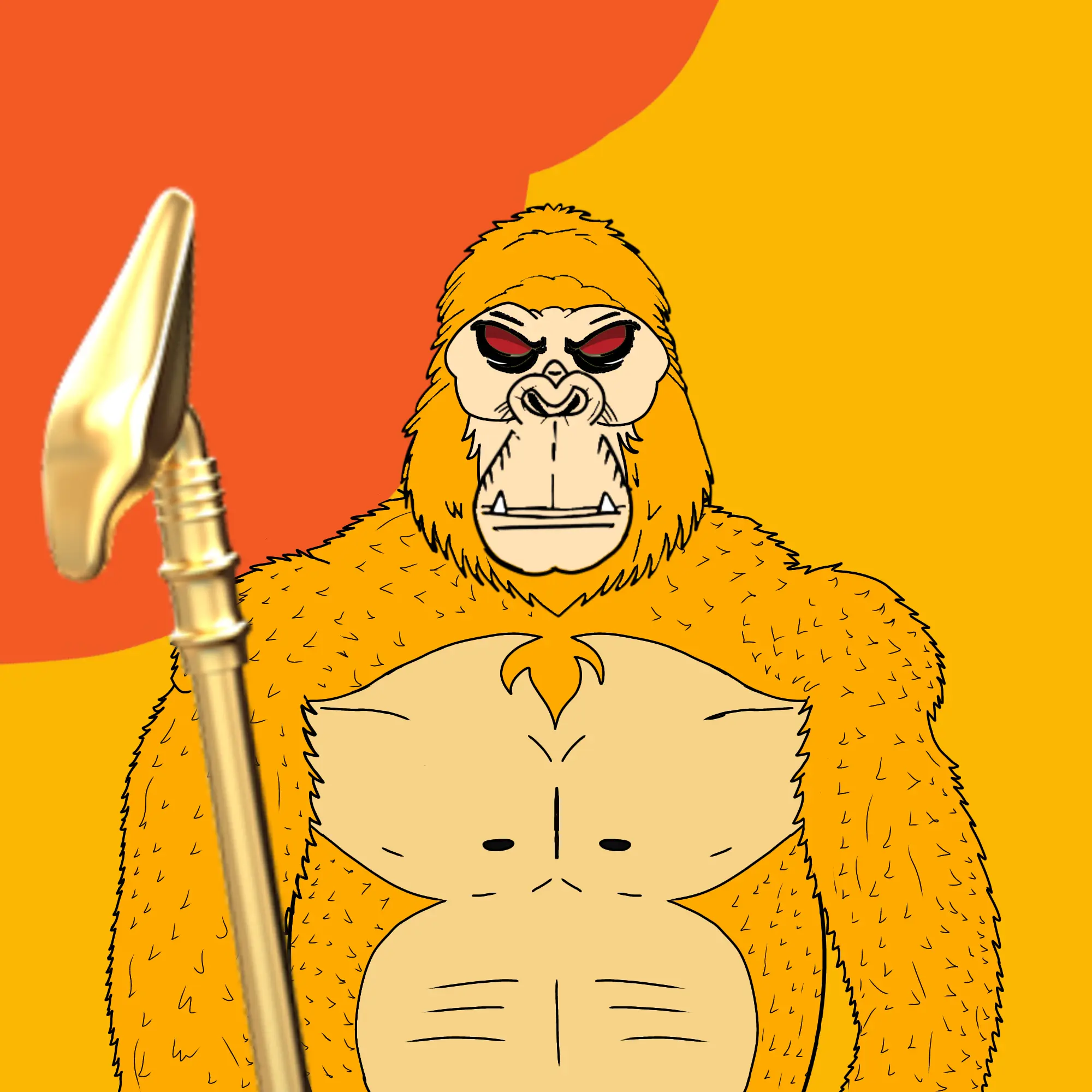 AL GORILLA #25 NFT on Algorand