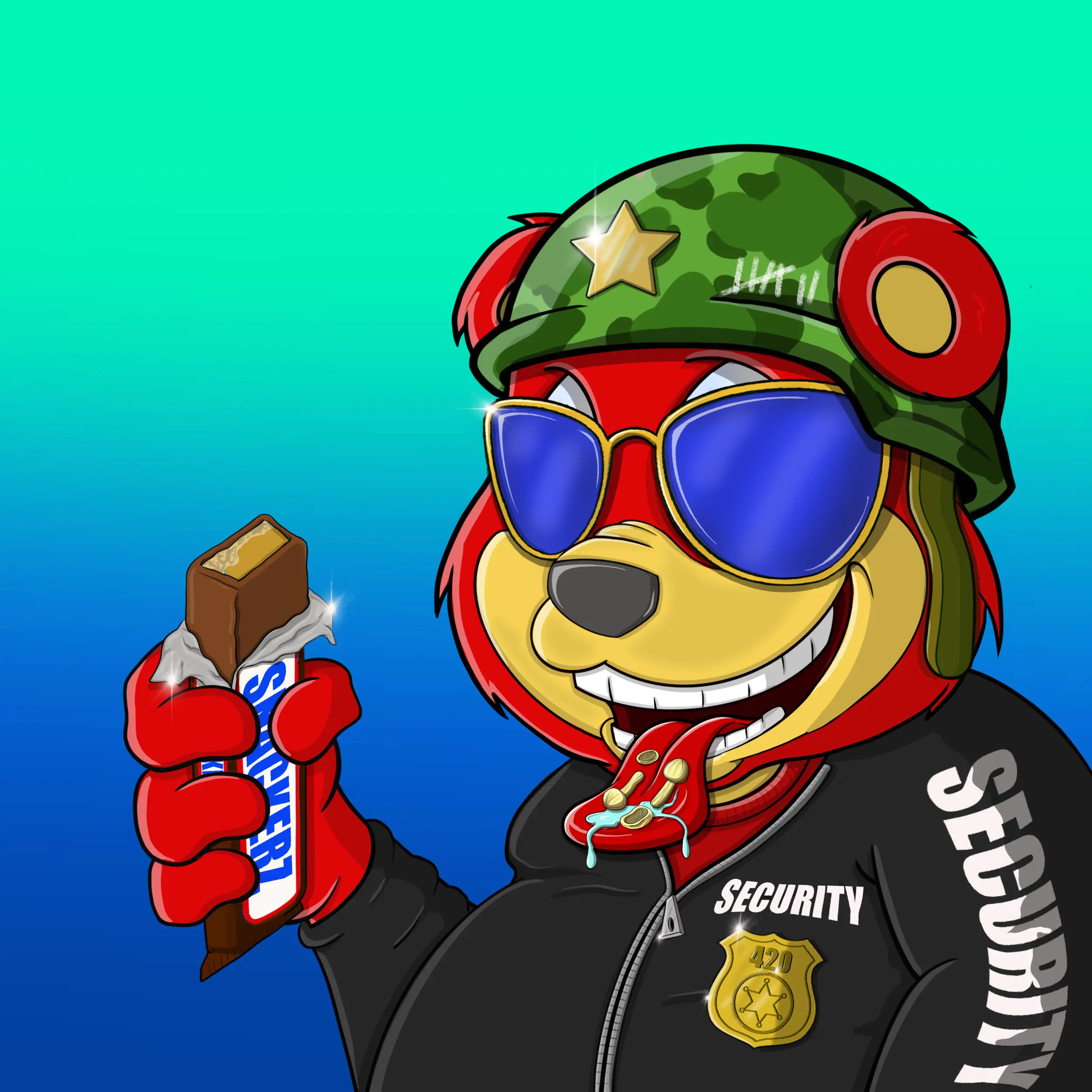 Burnin Bears #1730 NFT on Algorand