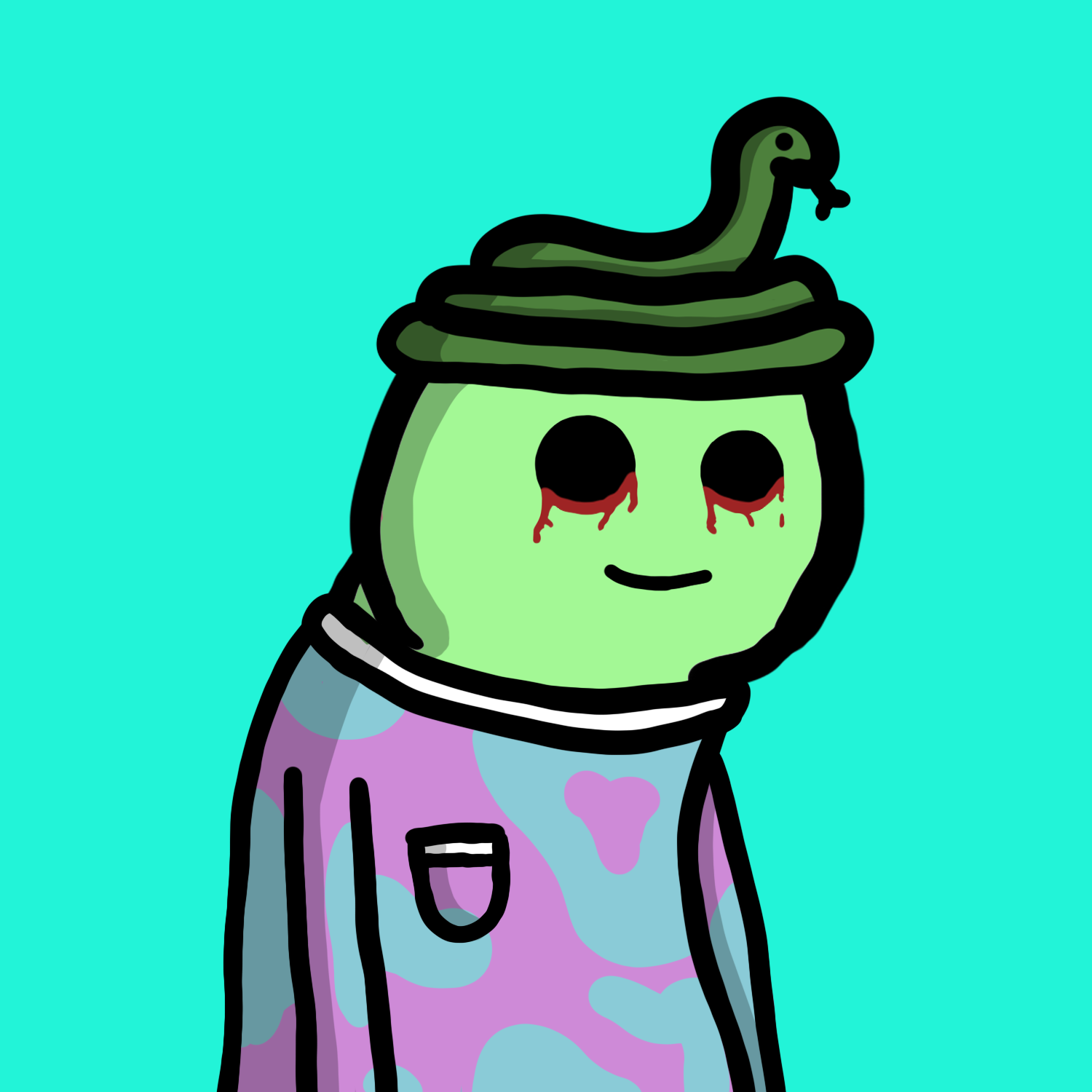 Happy Ghosteez #126 NFT on Algorand