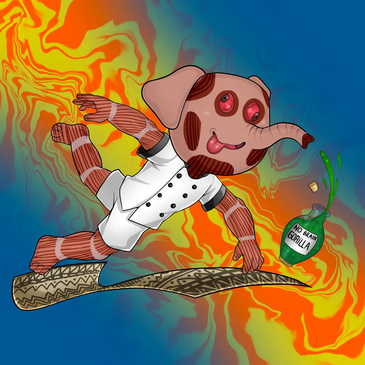 Rug Friends  #1864 NFT on Algorand