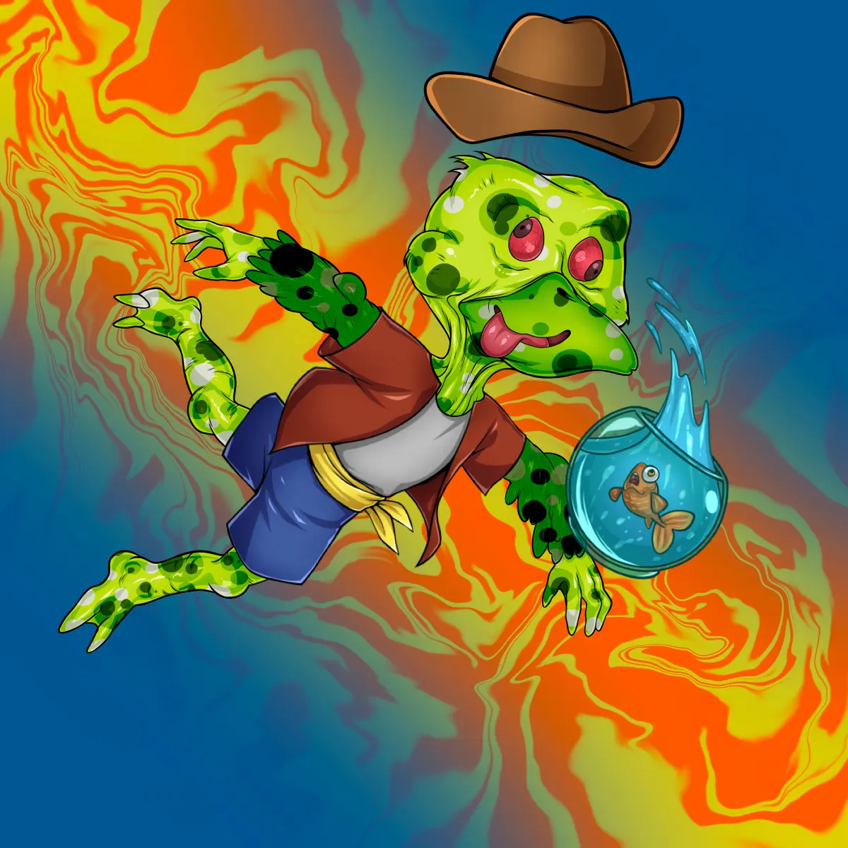 Rug Friends  #4593 NFT on Algorand