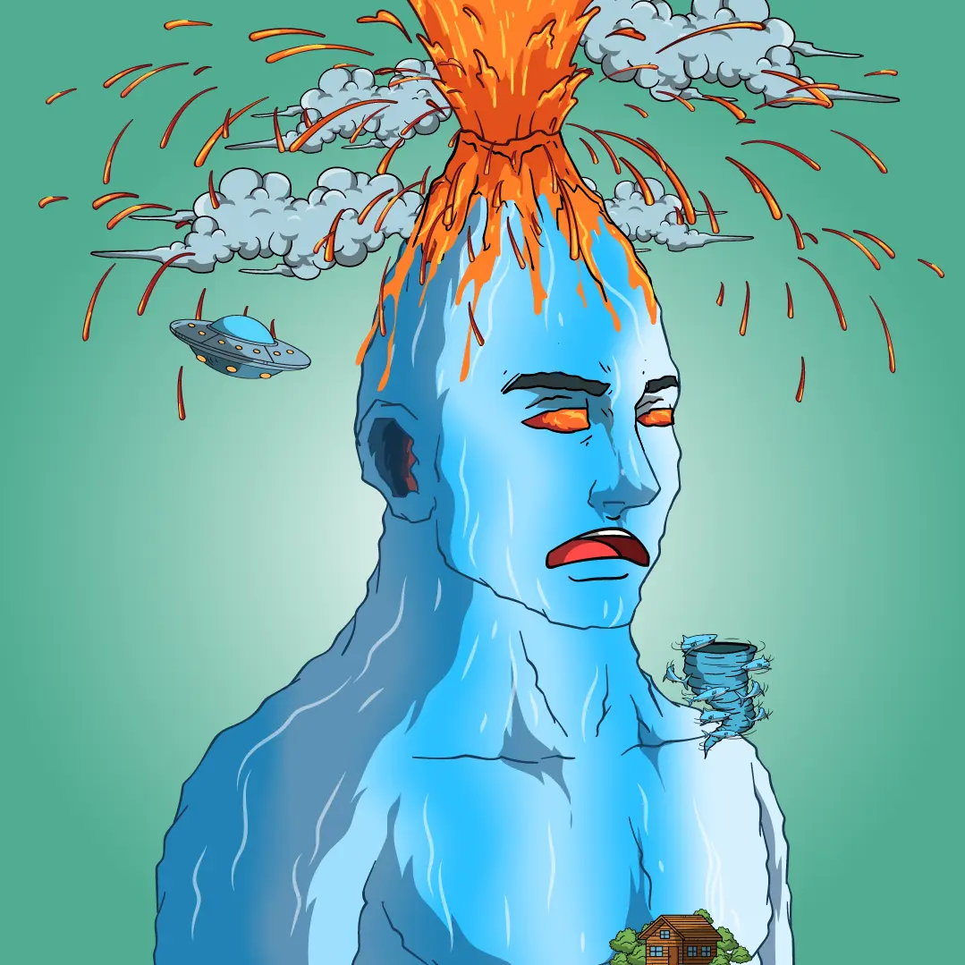 Volcano Boyz #1981 NFT on Algorand