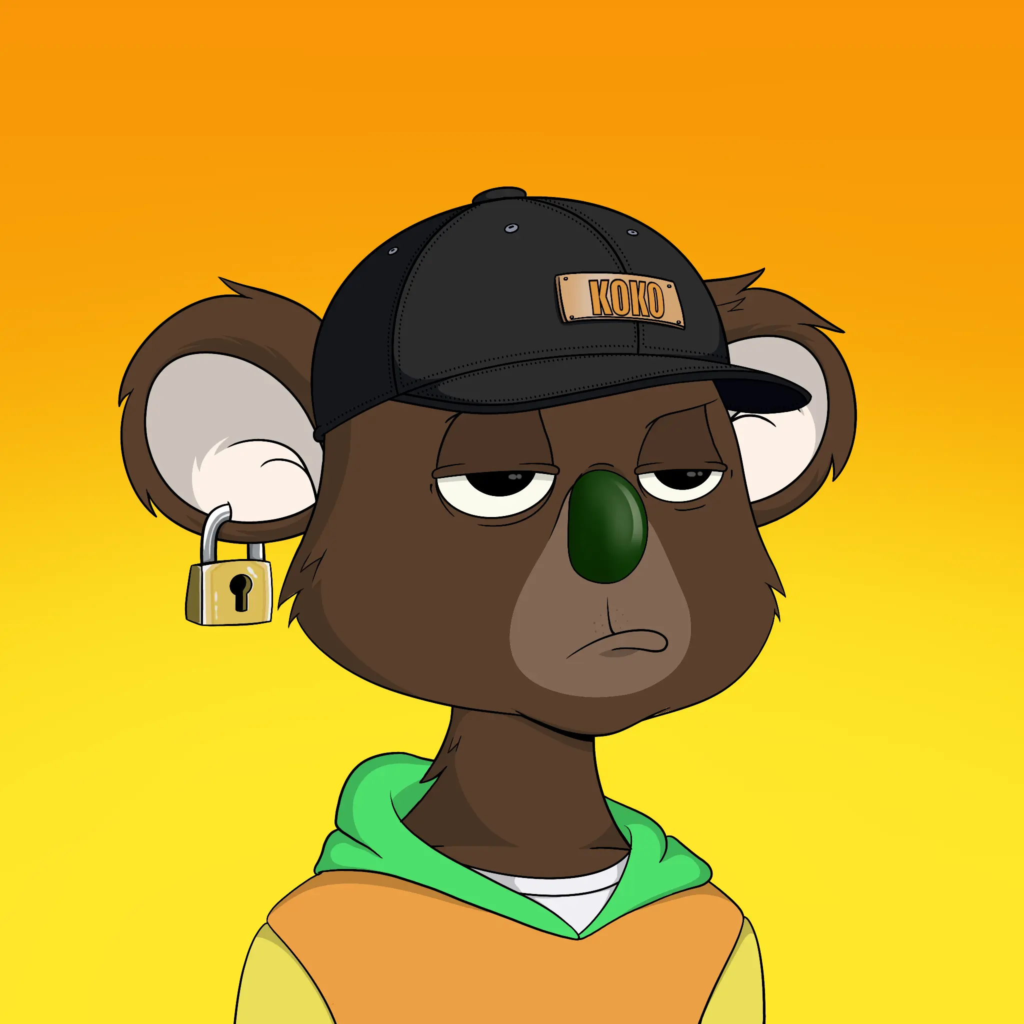 Bad Koala Society #3452 NFT on Algorand