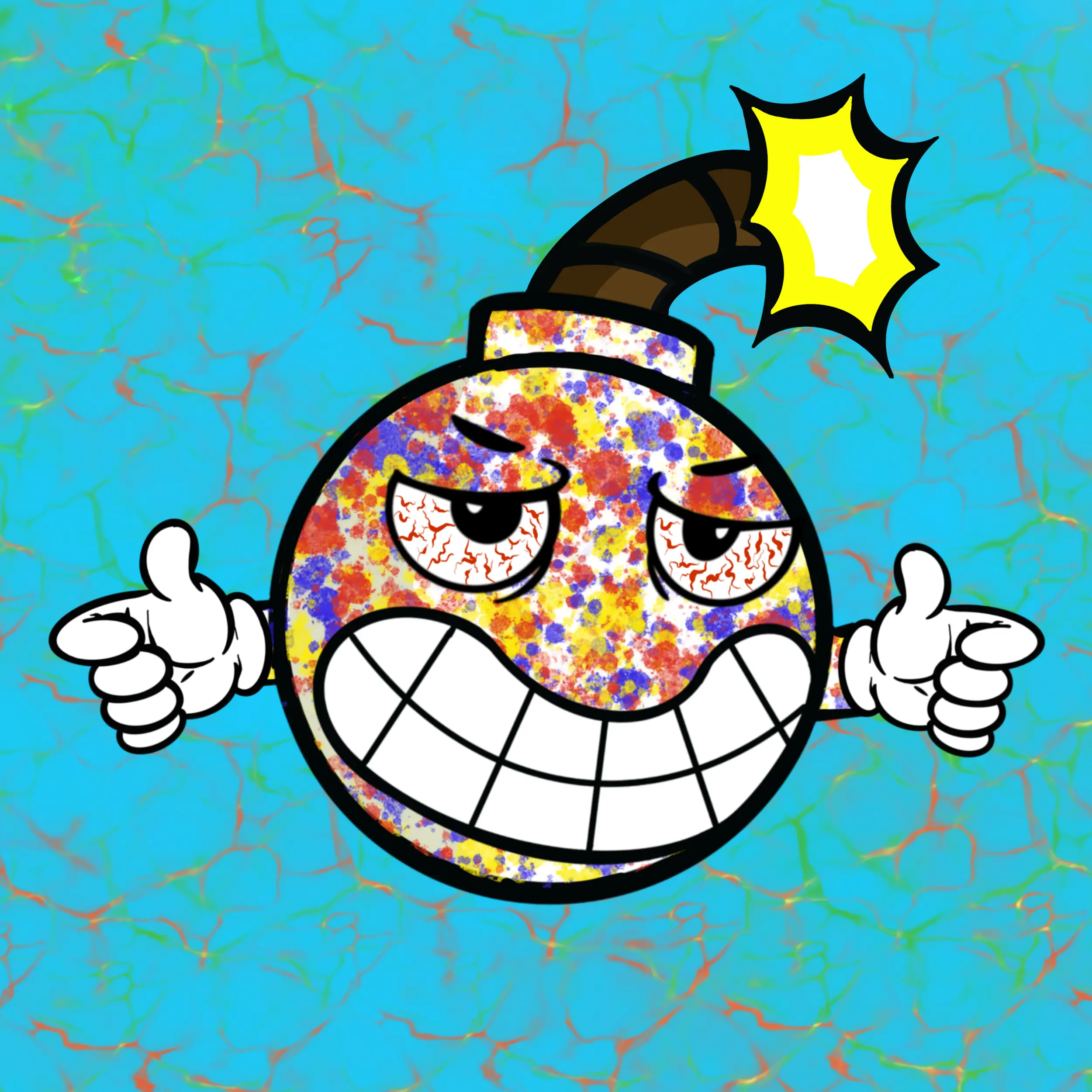 Crypto Bomber Krew #2093 NFT on Algorand