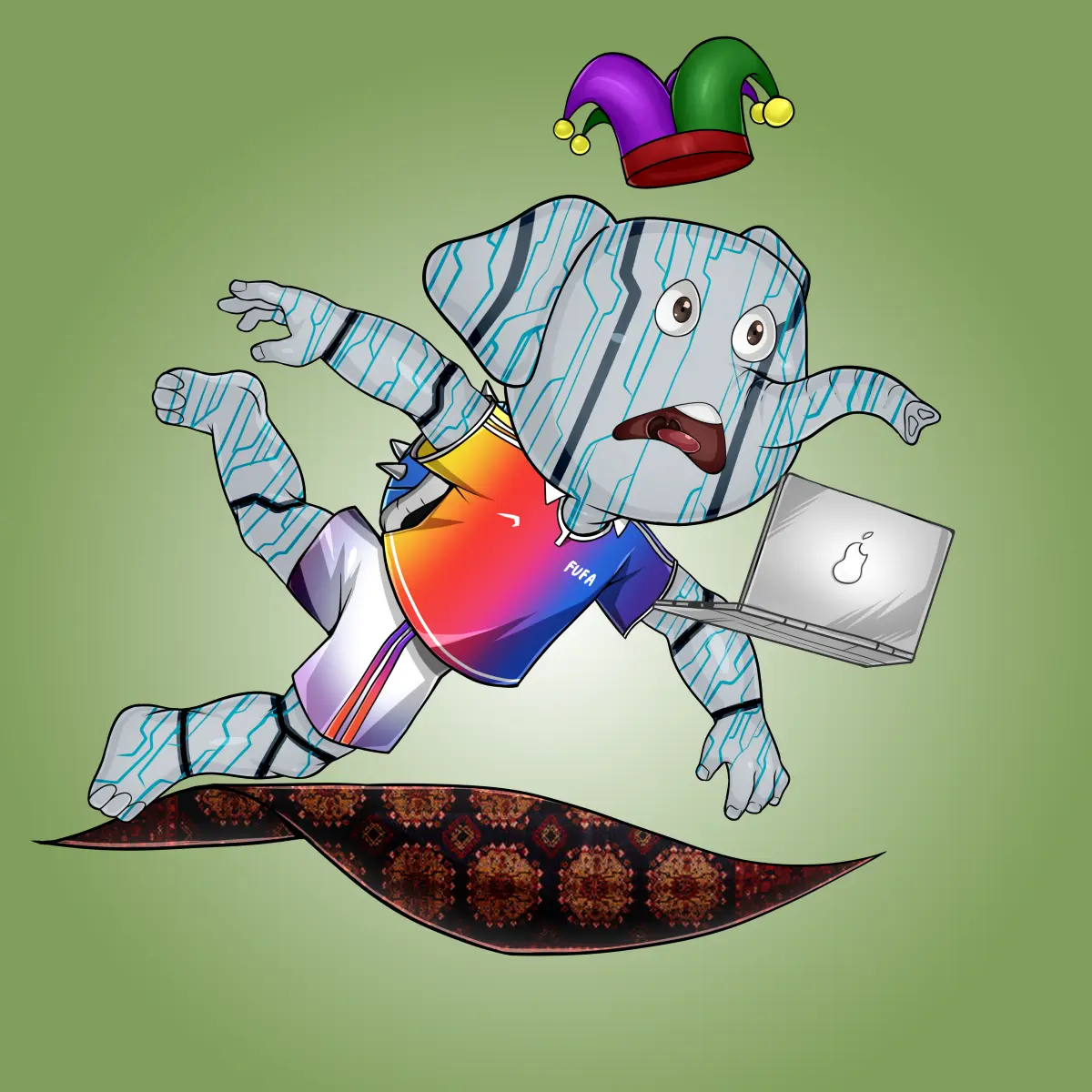 Rug Friends  #6713 NFT on Algorand