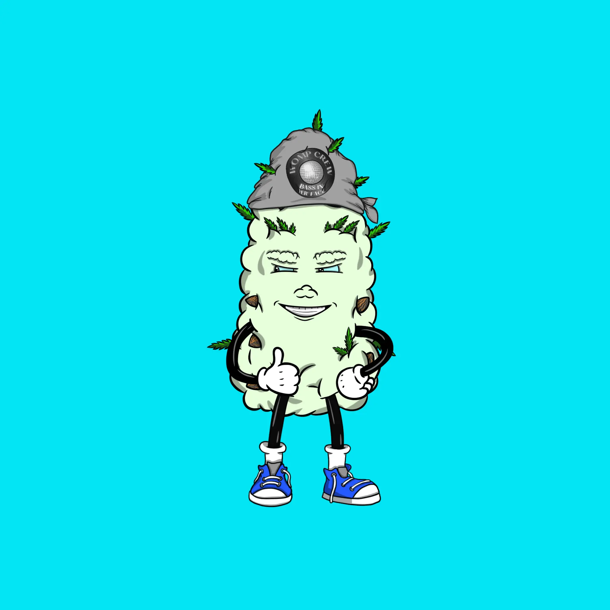 Blazing Budz #207 NFT on Algorand