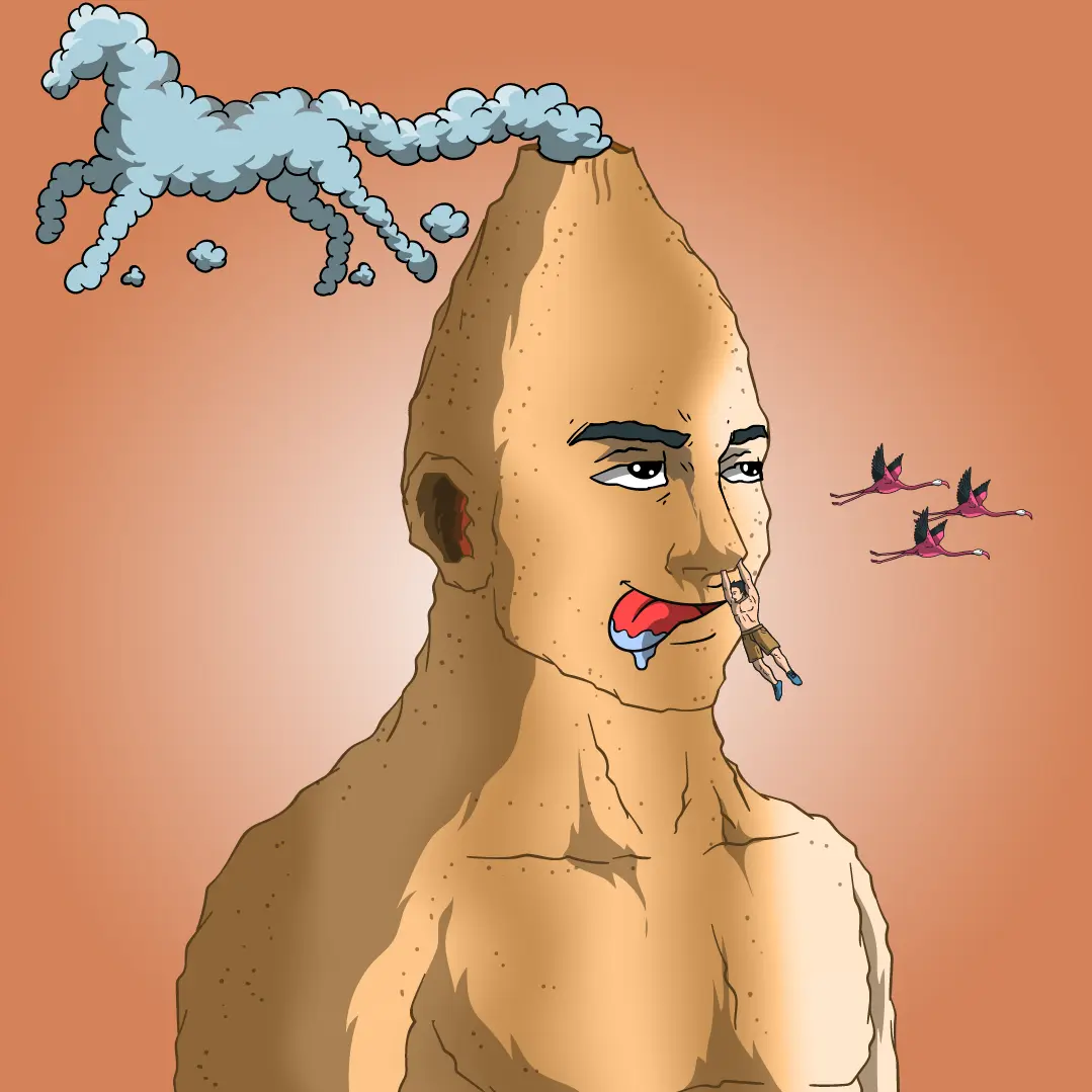 Volcano Boyz #1295 NFT on Algorand