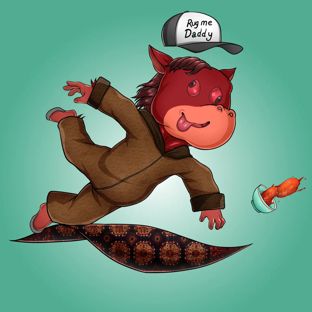 Rug Friends  #3280 NFT on Algorand