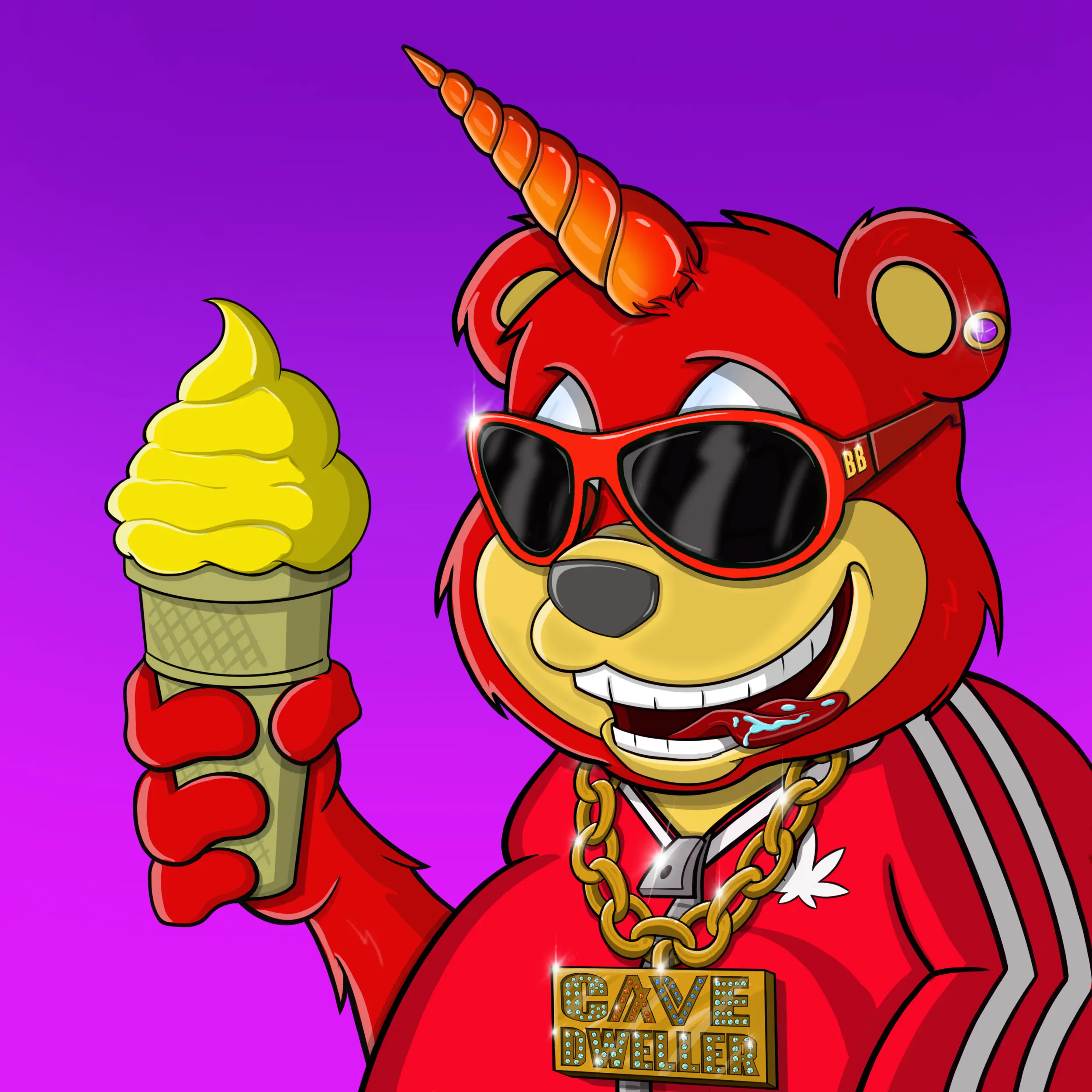 Burnin Bears #611 NFT on Algorand