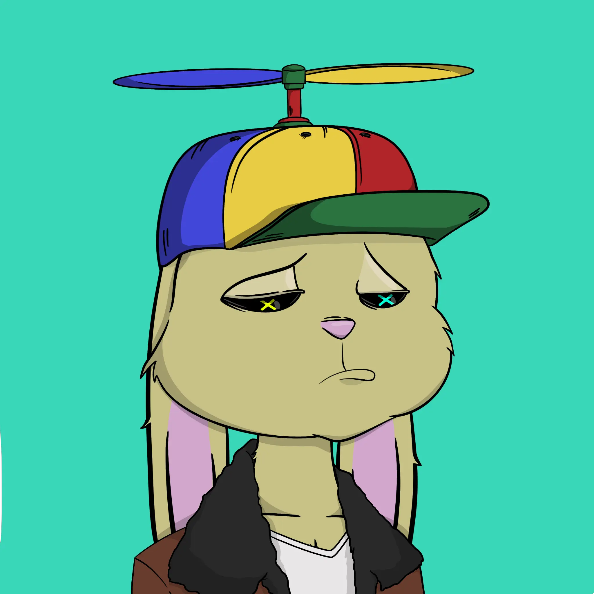 Bad Bunny Society #216 NFT on Algorand