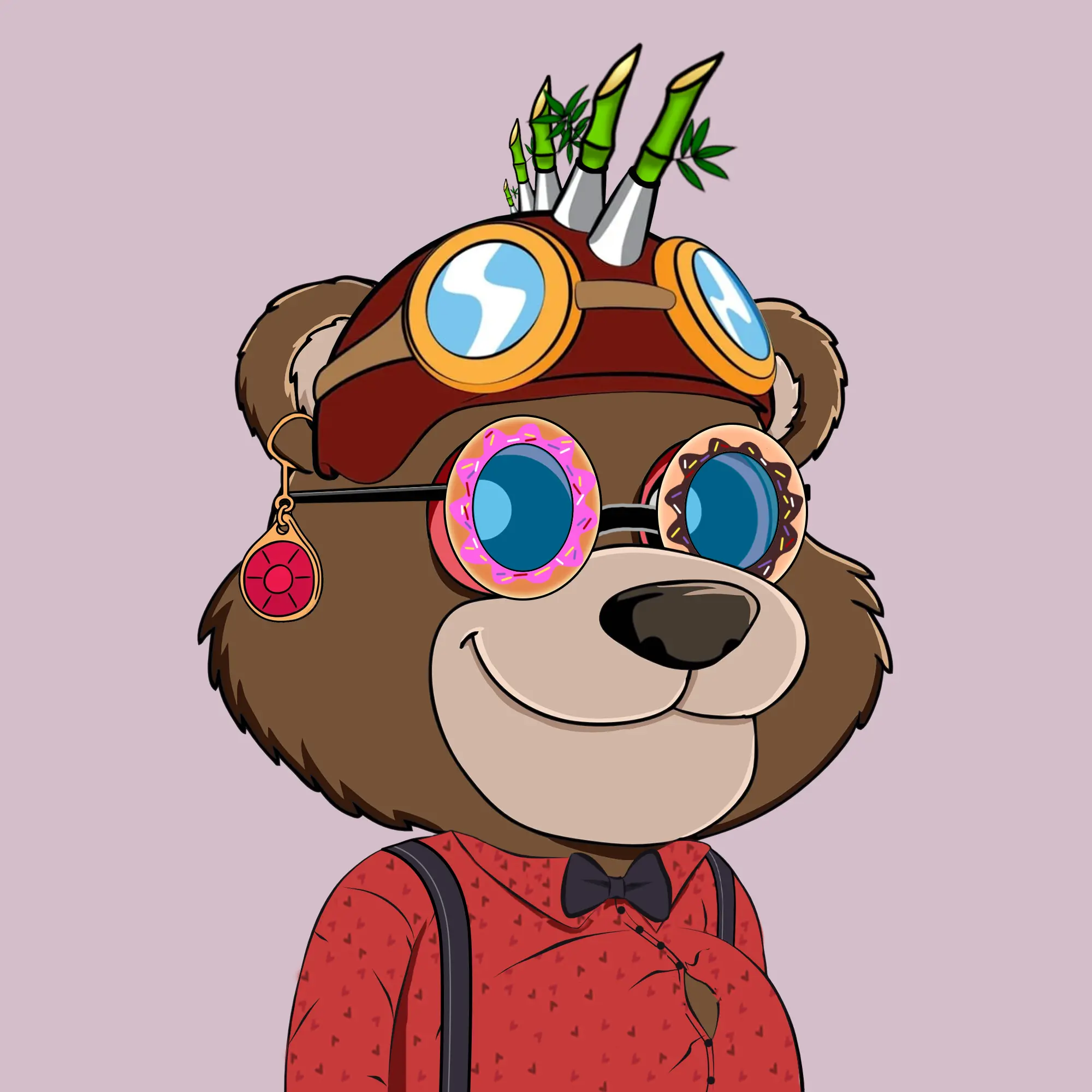 Gluttonous Bears #228 NFT on Algorand