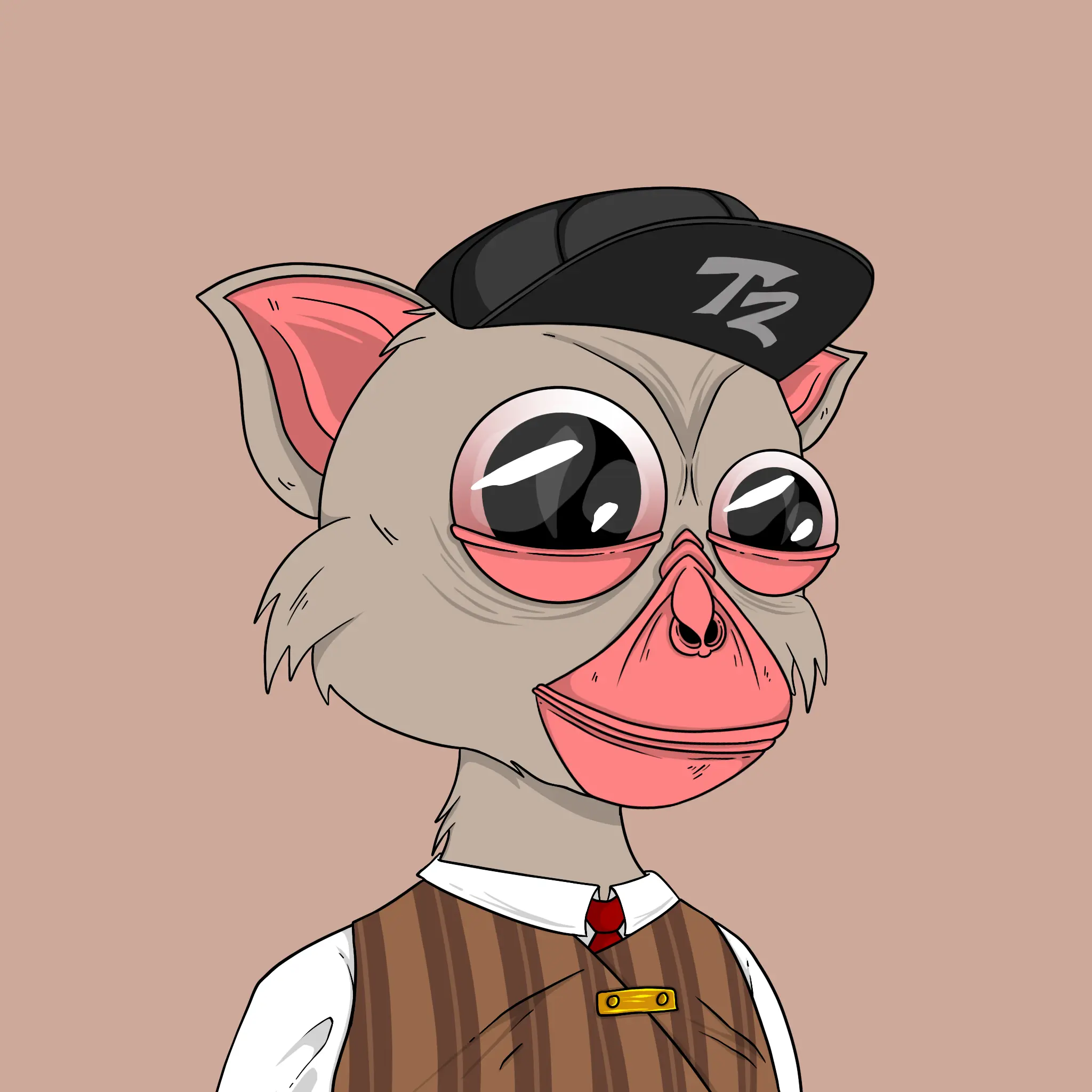 Trendy Tarsier #1208 NFT on Algorand