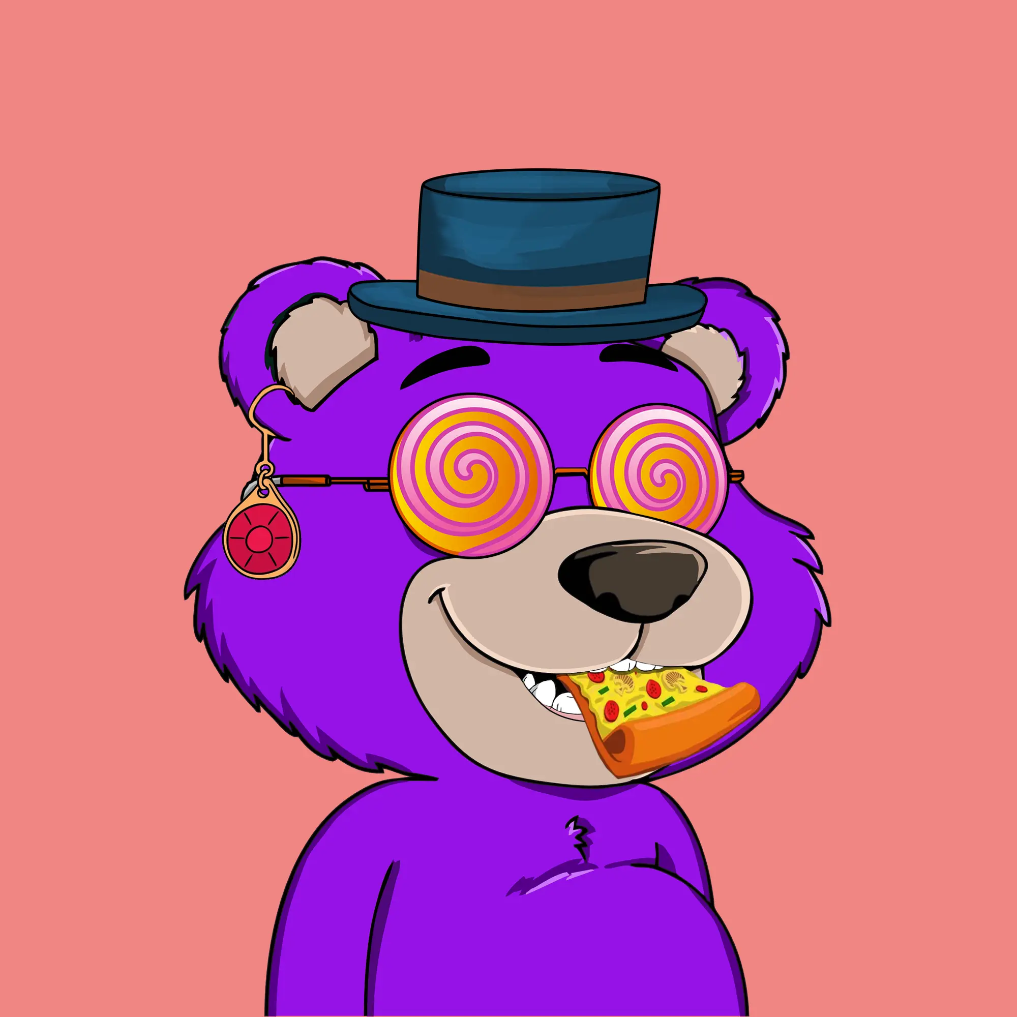 Gluttonous Bears #437 NFT on Algorand